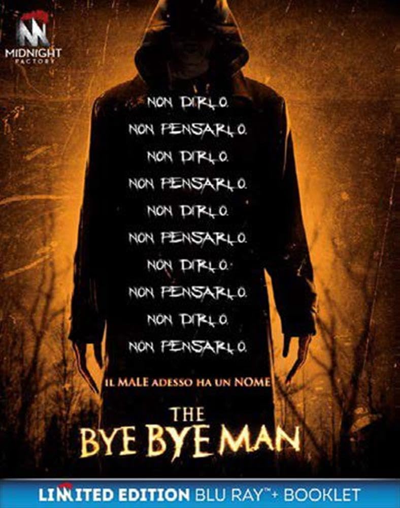 The Bye Man Limited Edition Blu-Ray + Booklet [Import] - Horror Movie for Halloween Nights & Scary Movie Marathons