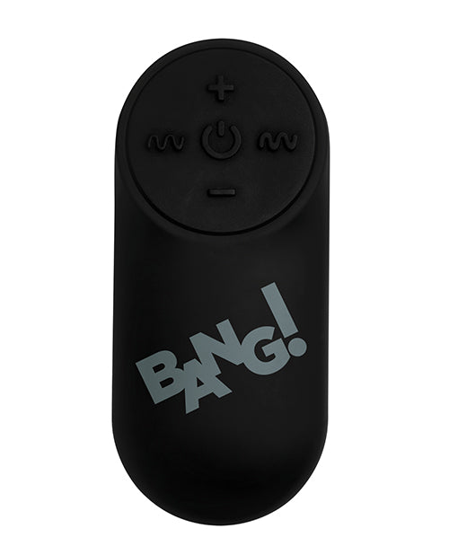 Bang! Powerful Rechargeable Vibrating Bullet with Wireless Remote Control - Blue - Perfect for Couples Play & Solo Pleasure