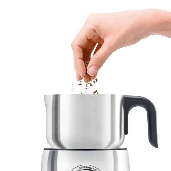 Breville the Milk Cafe™ - Premium Milk Frother for Lattes, Cappuccinos & Hot Chocolate | Perfect for Home Baristas & Coffee Lovers | Use for Creamy Froth, Steamed Milk & Specialty Coffee Drinks