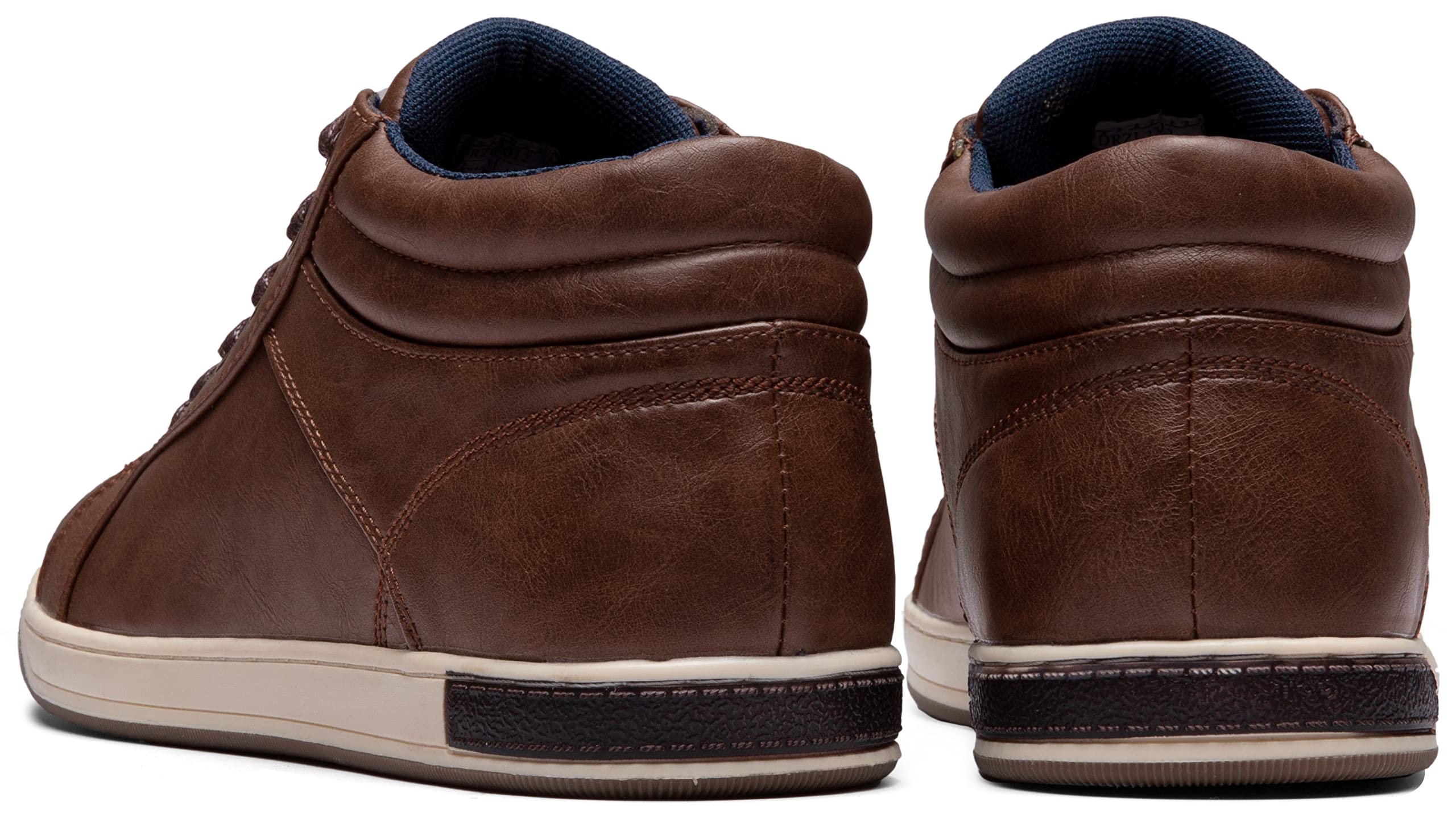 Jousen Men's High Top Fashion Sneakers - Casual Dress Shoes for Men | Comfortable Walking & Streetwear Style for Daily Wear, Work & Social Events