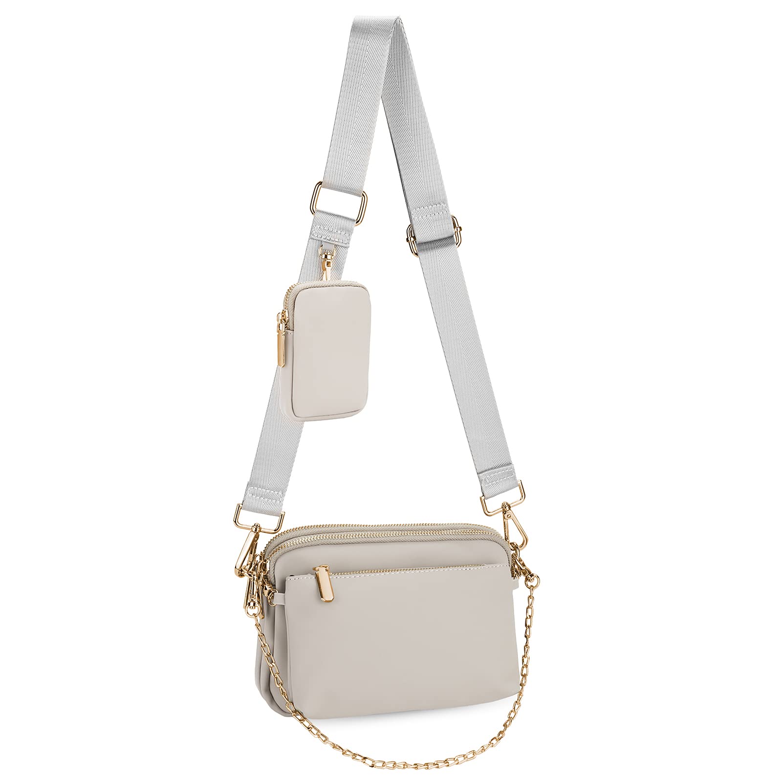 Uromee Women's Crossbody Bag - Adjustable Strap for Travel & Hiking