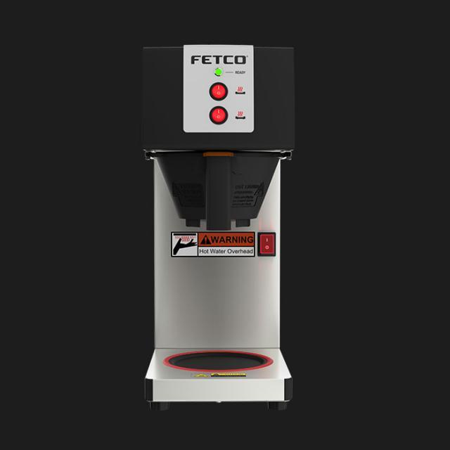 Fetco CBS 2121PW 1-Gallon Commercial Pourover Coffee Brewer - Model C212111 - Perfect for Cafes, Restaurants & Office Break Rooms