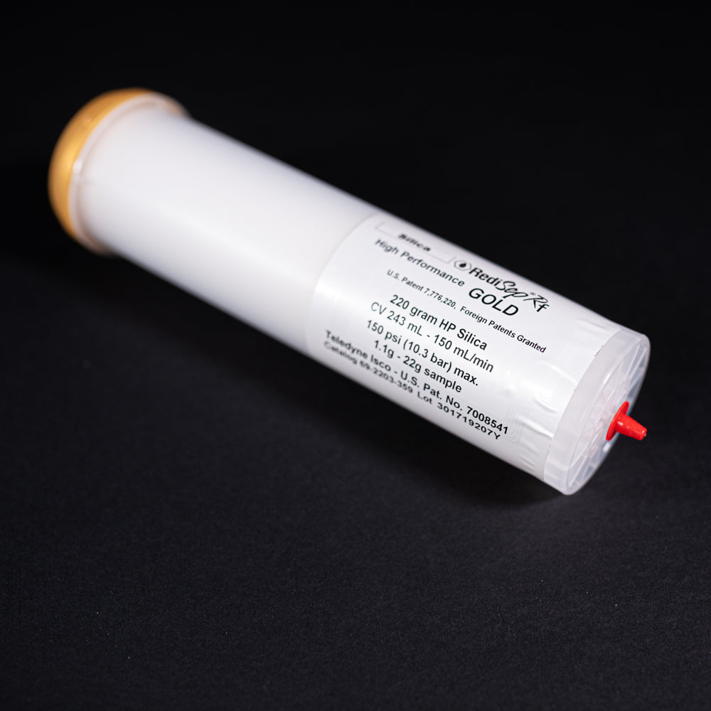 RediSep Gold® Silica Gel Disposable Flash Columns - 220 Gram (Pack of 4) | Fast & Efficient Chromatography for Organic Synthesis, Purification & Research Labs | Ideal for Pharmaceutical, Chemical & Academic Applications