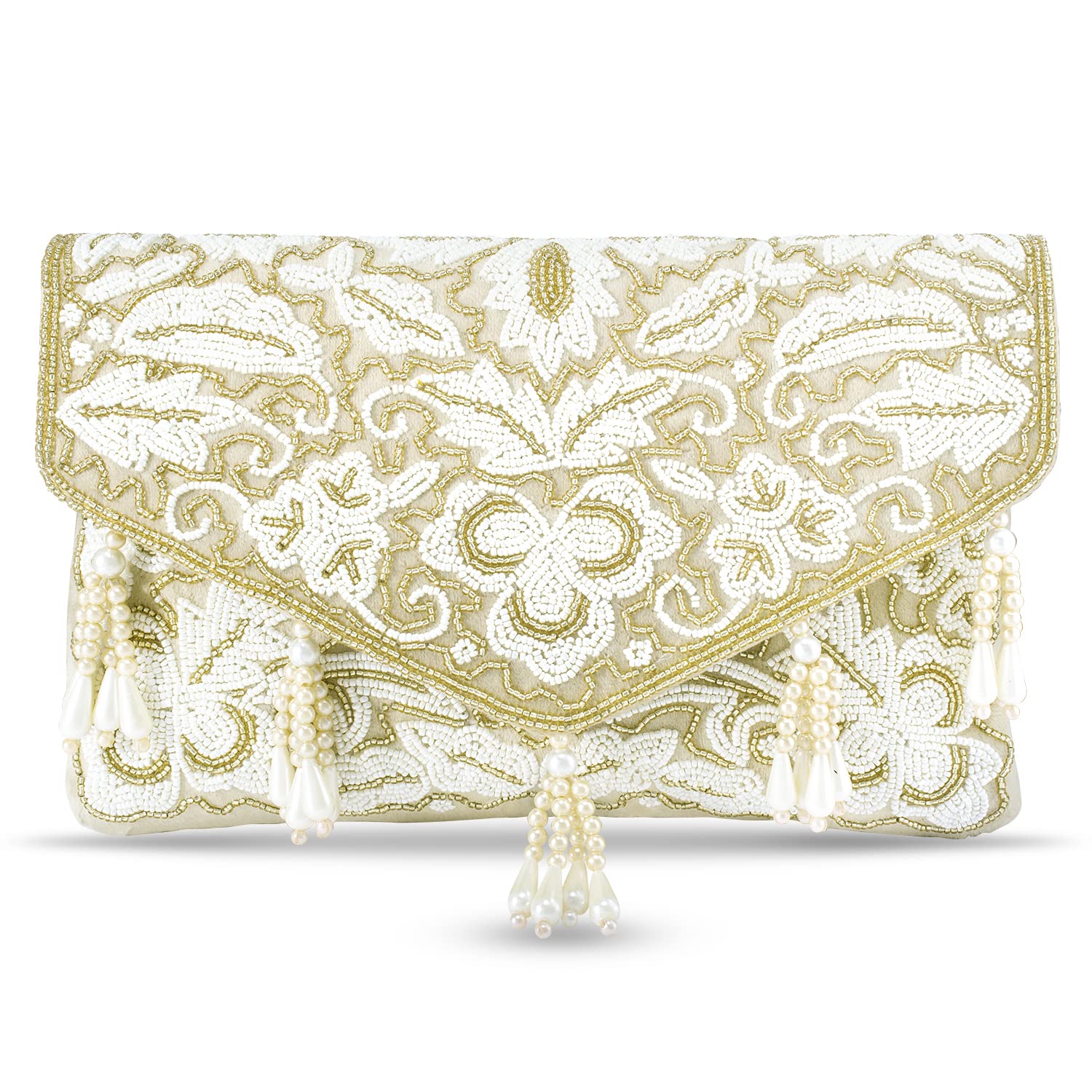 Stylish Aheli Indian Potli Bags for Women - Elegant Ethnic Clutch Purse with Drawstring, Perfect for Weddings, Parties & Evening Events | Handmade Bride Gift & Evening Accessory