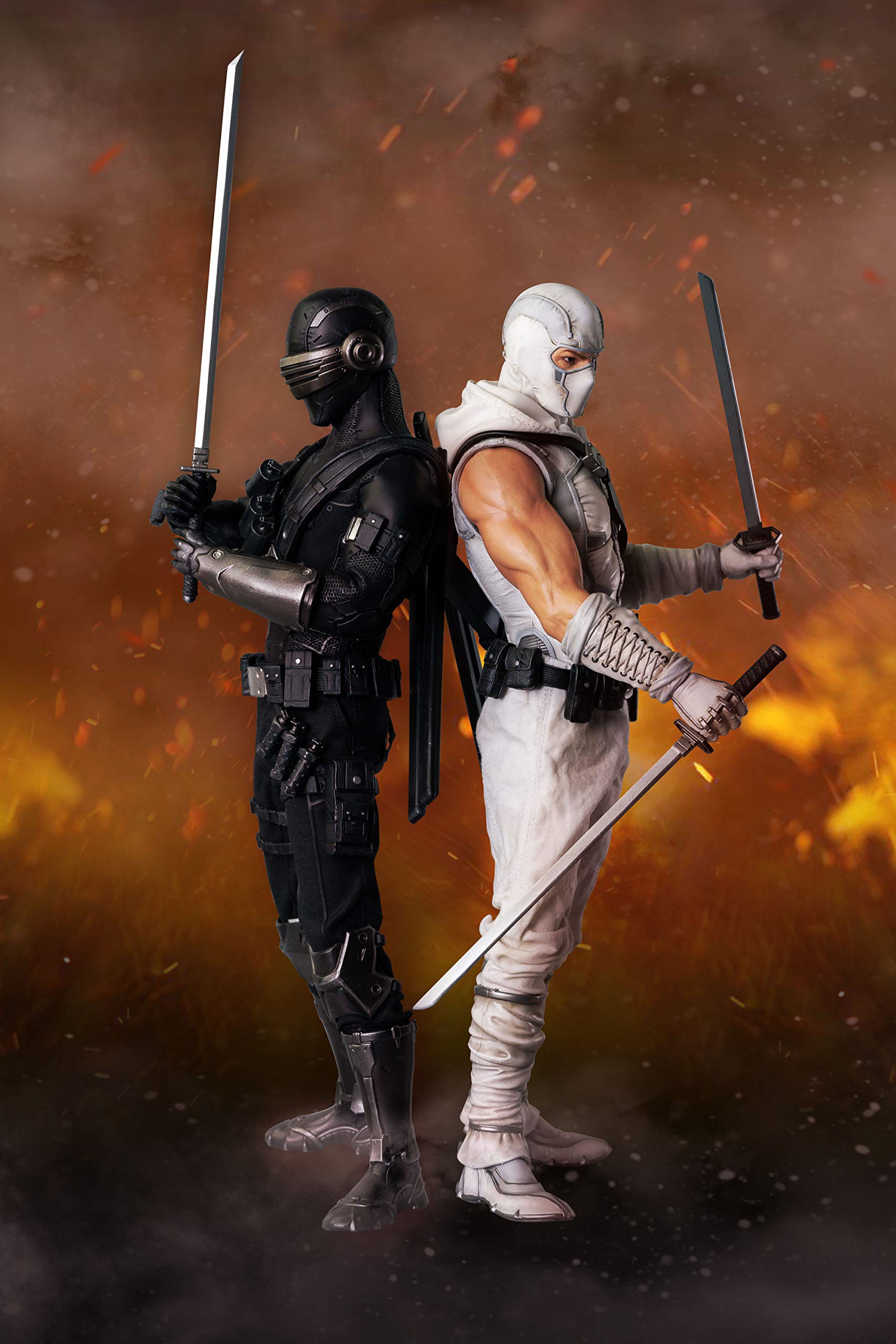 threezero G.I. Joe: Storm Shadow 1:6 Scale Collectible Action Figure - Highly Detailed Articulated Ninja Figure for Display & Collection - Perfect for G.I. Joe Fans & Anime Collectors