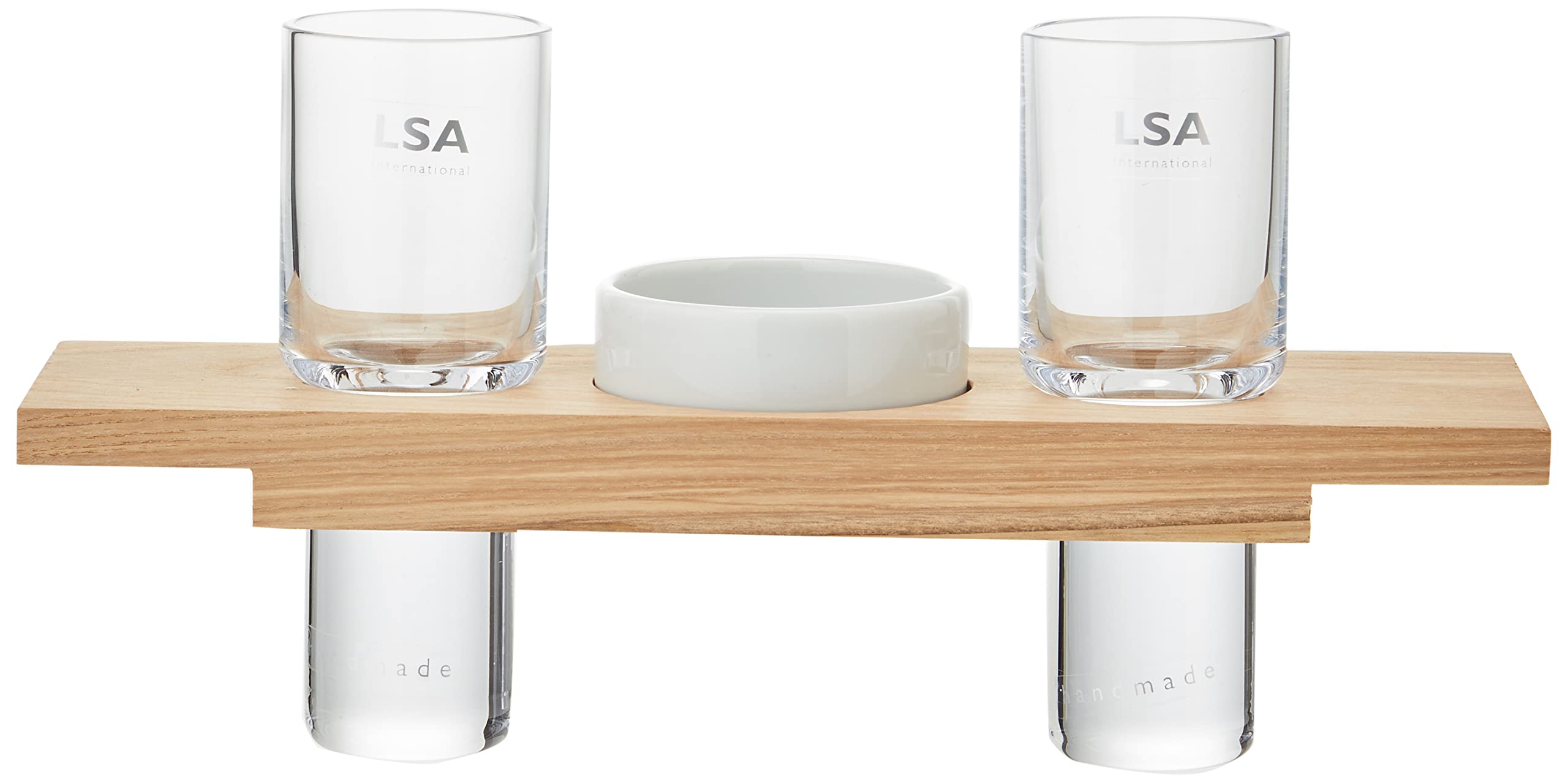 Premium LSA International Shot Glasses - 25cm Tall Barware for Cocktails, Whiskey & Tequila - Perfect for Parties, Home Bars & Gifting