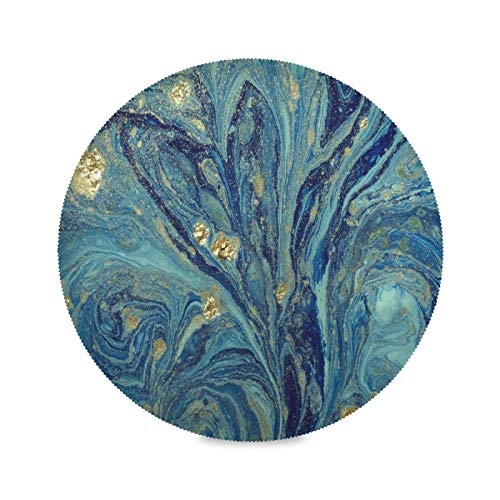 Liquid Marble Blue