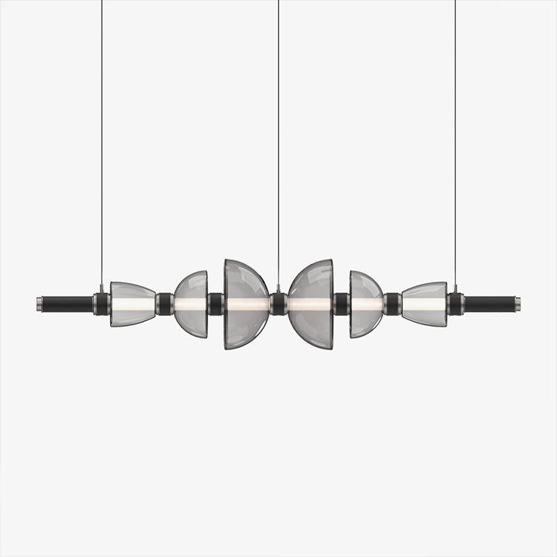 Aurora Luminosity Pendant Lamp - Modern Nordic Style LED Hanging Light for Bedroom, Living Room, Dining Room & Kitchen Decor