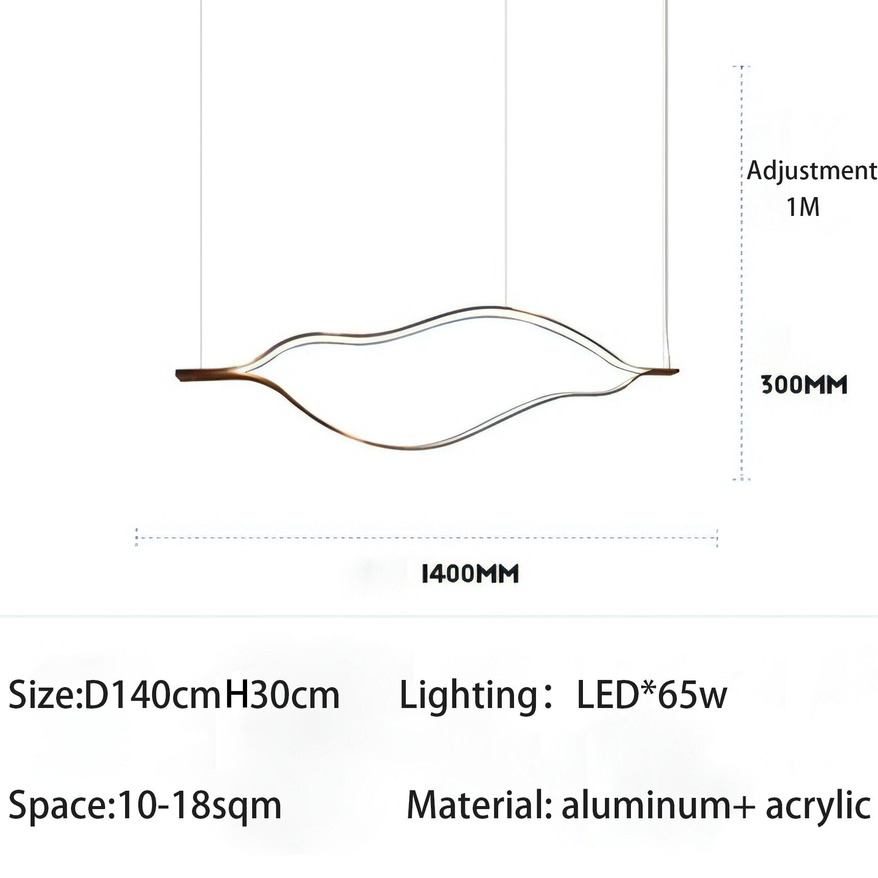 D100cm 45w