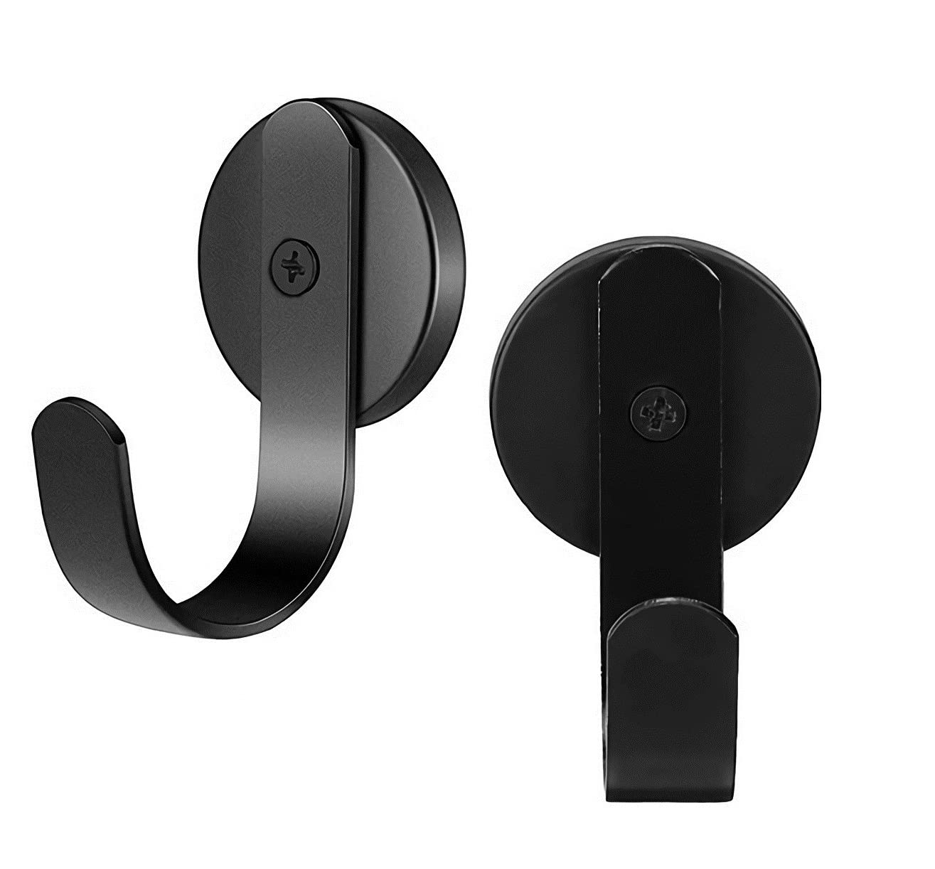 Heavy Duty Magnetic Hooks - 2pcs for Wreath, Door, Refrigerator Hanging
