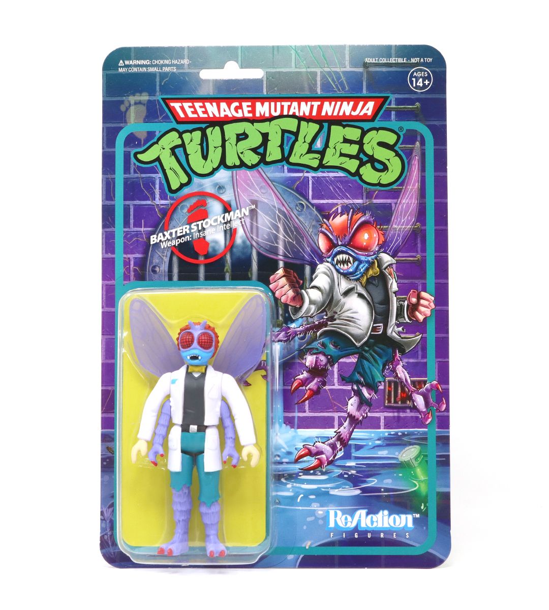 Baxter Stockman TMNT Action Figure - Teenage Mutant Ninja Turtles Collectible Toy for Fans & Display - Perfect for Gifts, Play, and Home Decor