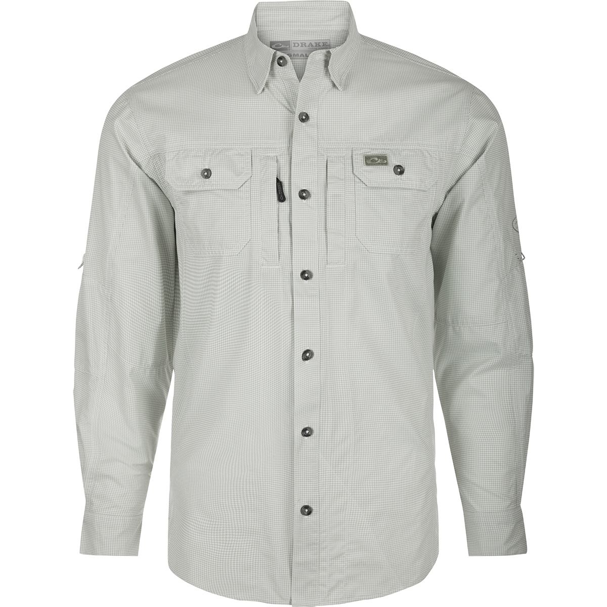 Frat Houndstooth Check Button Down Long Sleeve Shirt for Men - Classic Plaid Oxford Dress Shirt for Business Casual & College Style | Perfect for Office, Parties & Formal Events