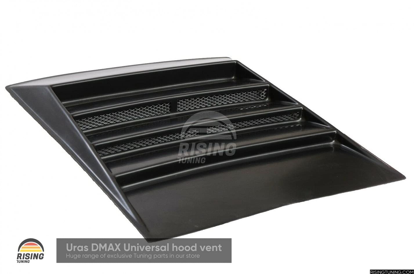 URAS DMAX Universal Hood Vent Bonnet Scoop - High-Performance Airflow Upgrade for Trucks & SUVs - Perfect for Off-Roading & Engine Cooling