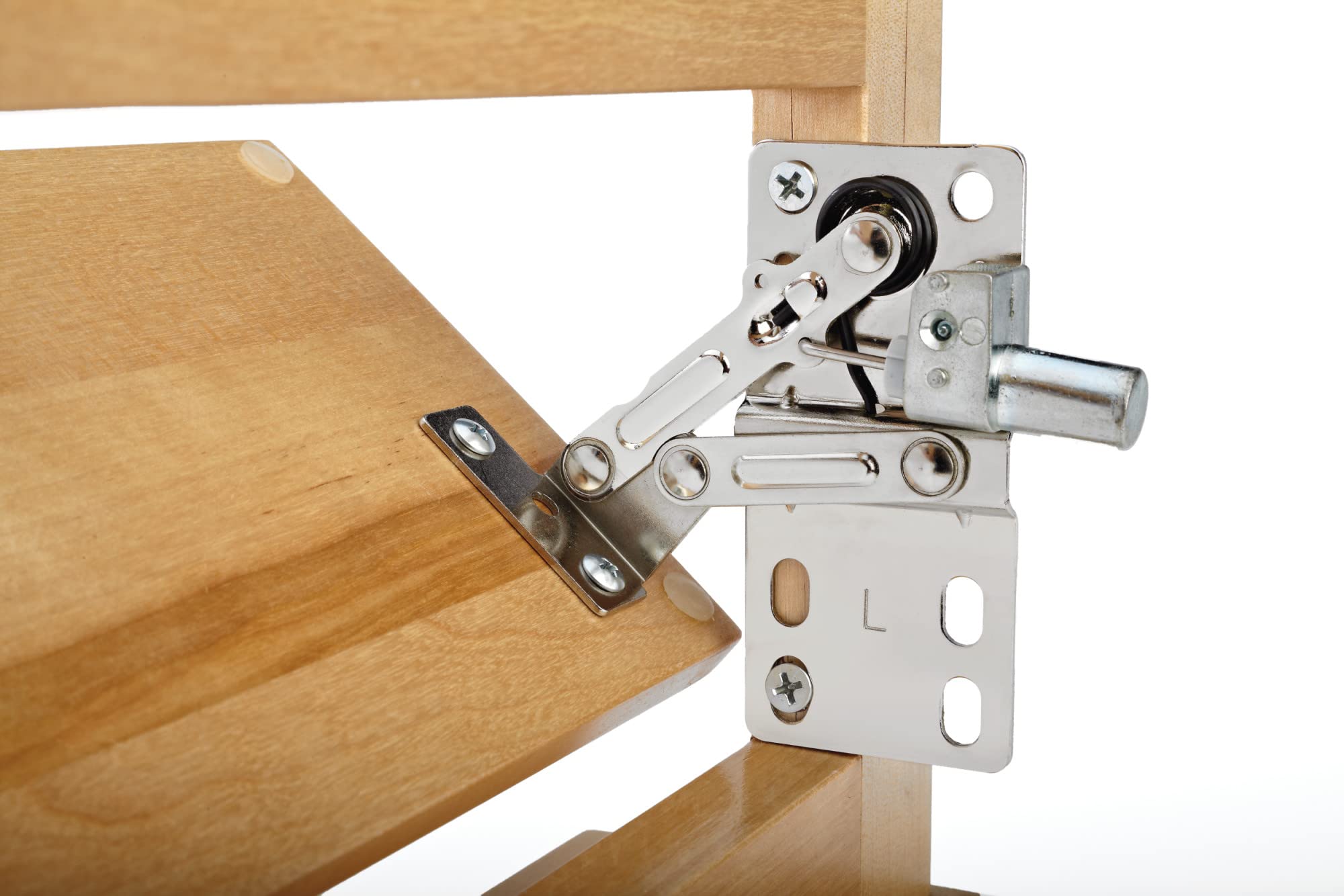Rev-A-Shelf LD-0220-50SC Soft-Close Pivot Hinges - Pair of Cabinet Door Hinges for Smooth Quiet Closing | Perfect for Kitchen Cabinets, Bathroom Vanities & Furniture Installation
