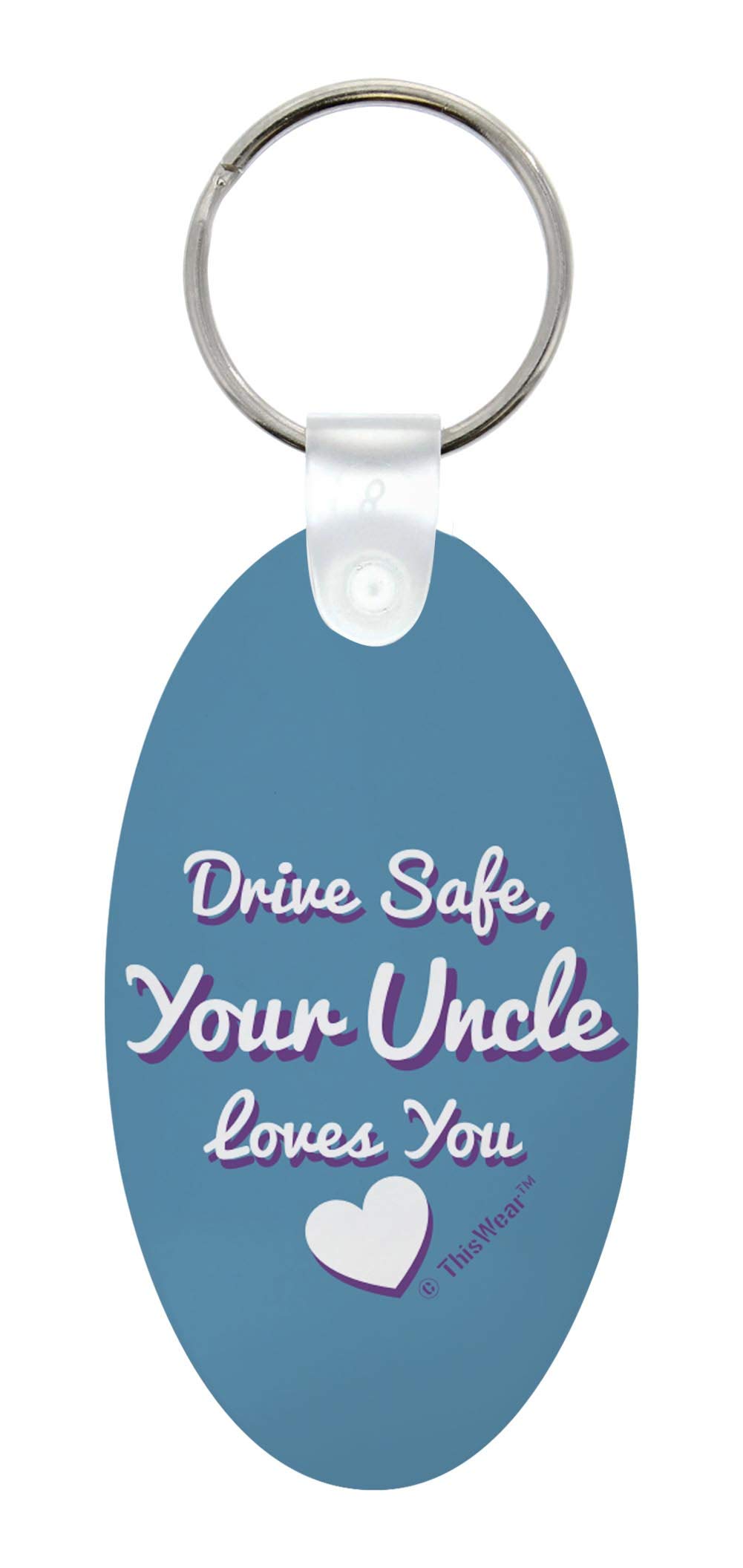 A Journey of Love and Safety: The Drive Safe Uncle Keychain