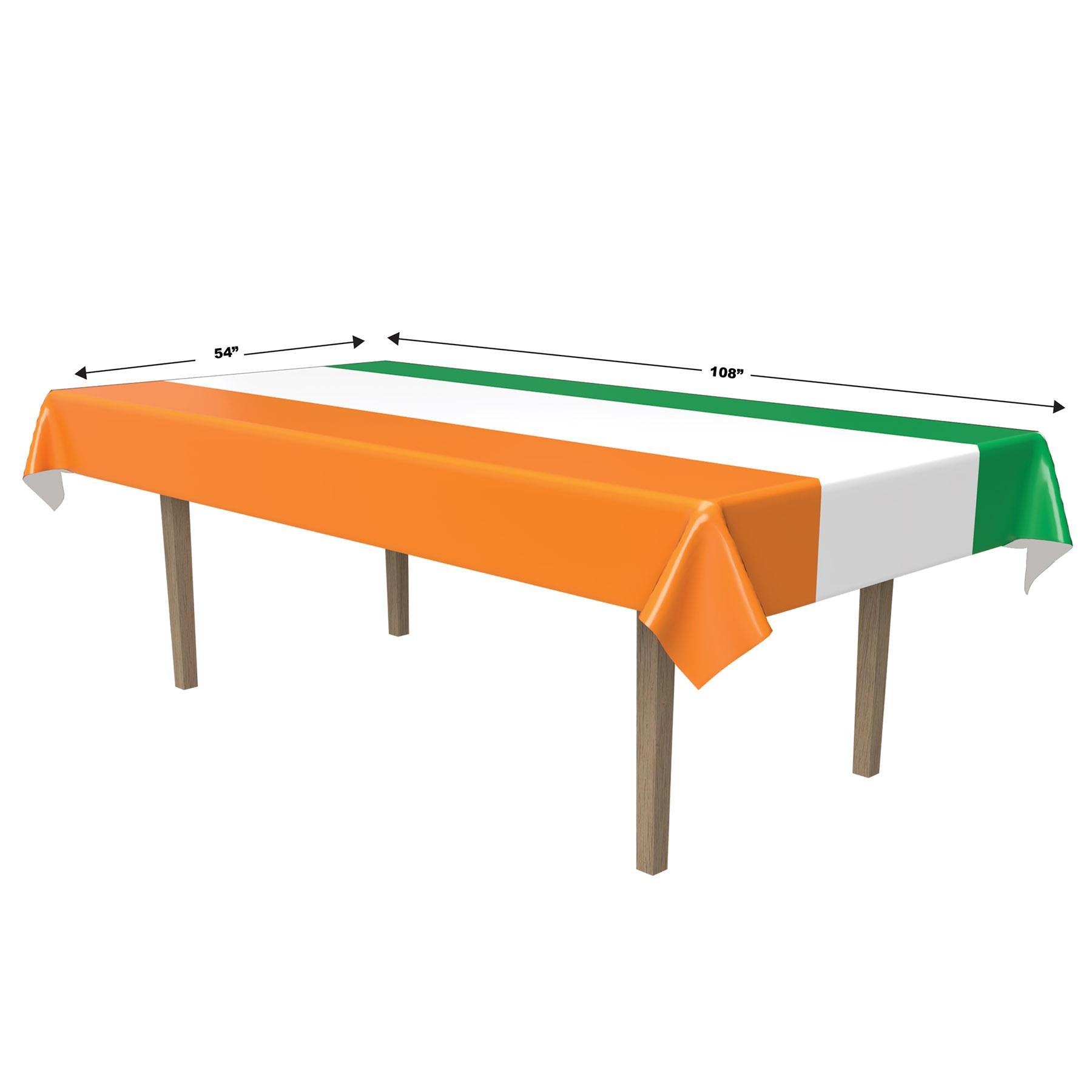 12 Pack Beistle Irish Party Table Covers - St. Patrick's Day Decorations for Home, Pub & Party Decor | Shamrock Themed Tablecloths for Festive Celebrations
