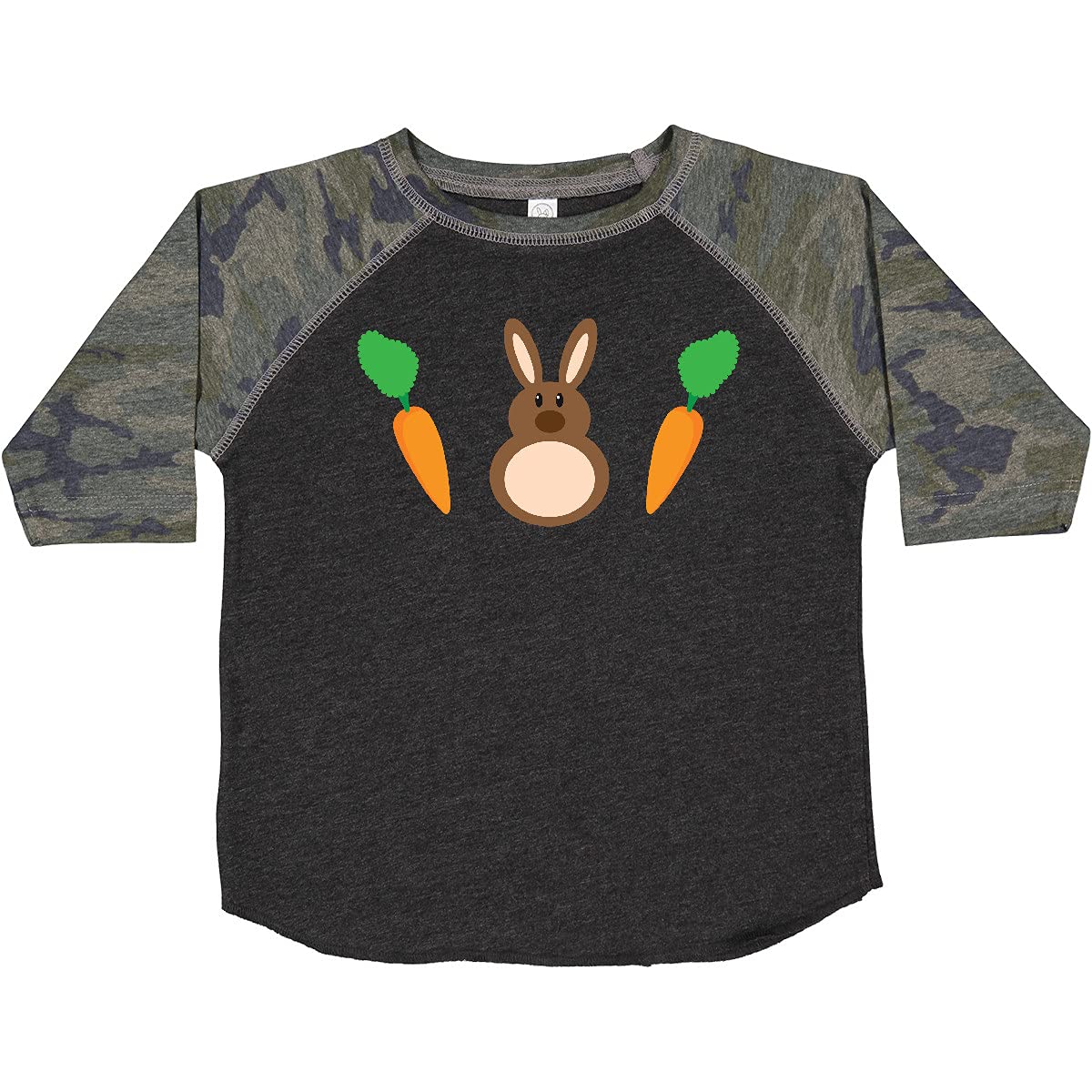 Inktastic Easter Bunny and Carrots Toddler T-Shirt - Cute Easter Outfit for Boys & Girls - Perfect for Easter Egg Hunts, Spring Photos & Holiday Celebrations