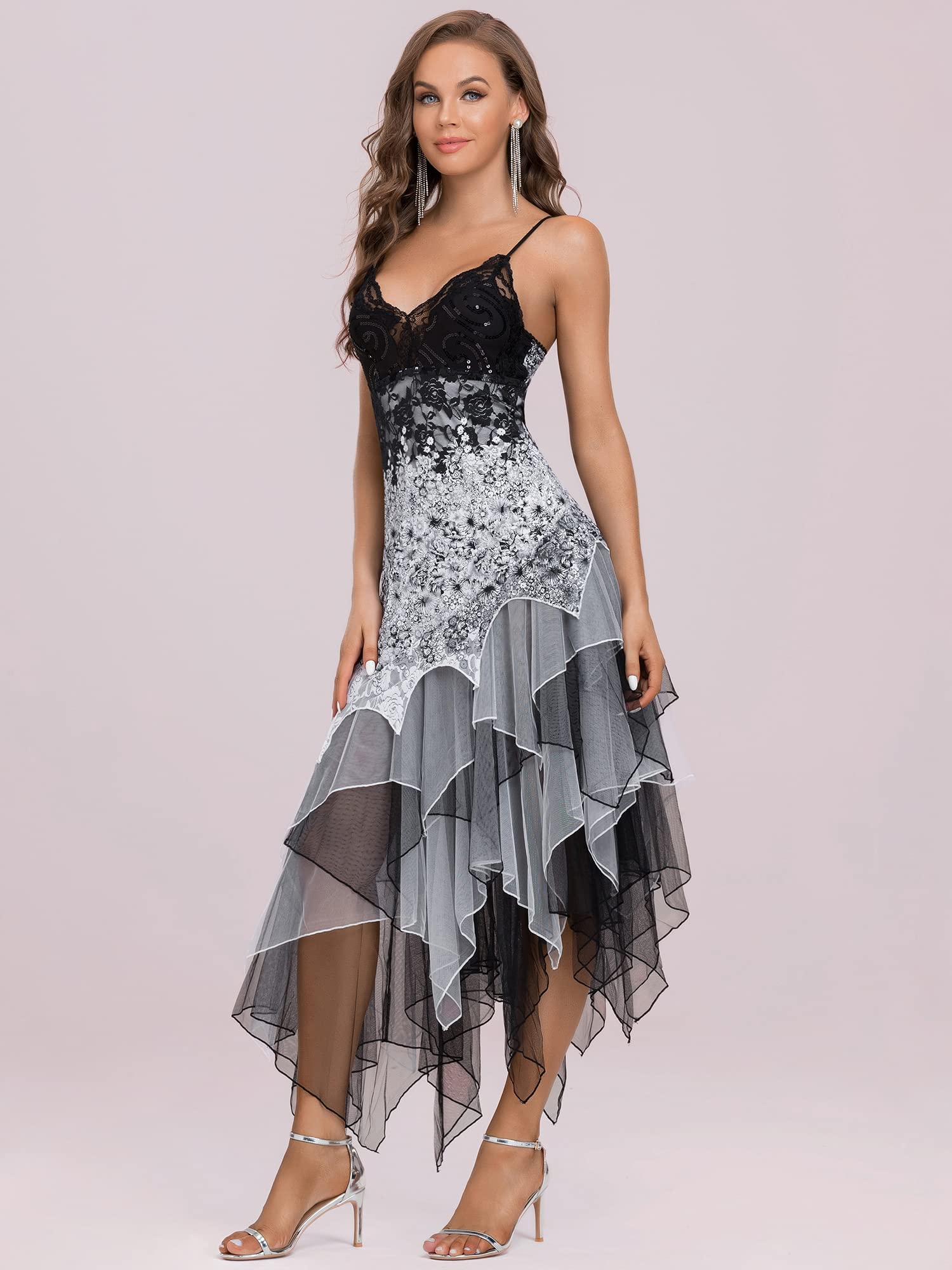 Ever-Pretty Women's V-Neck Sexy Party Dress for Wedding Guest, Summer Cocktail Dress 06213 - Perfect for Evening Parties, Bridal Showers & Special Occasions