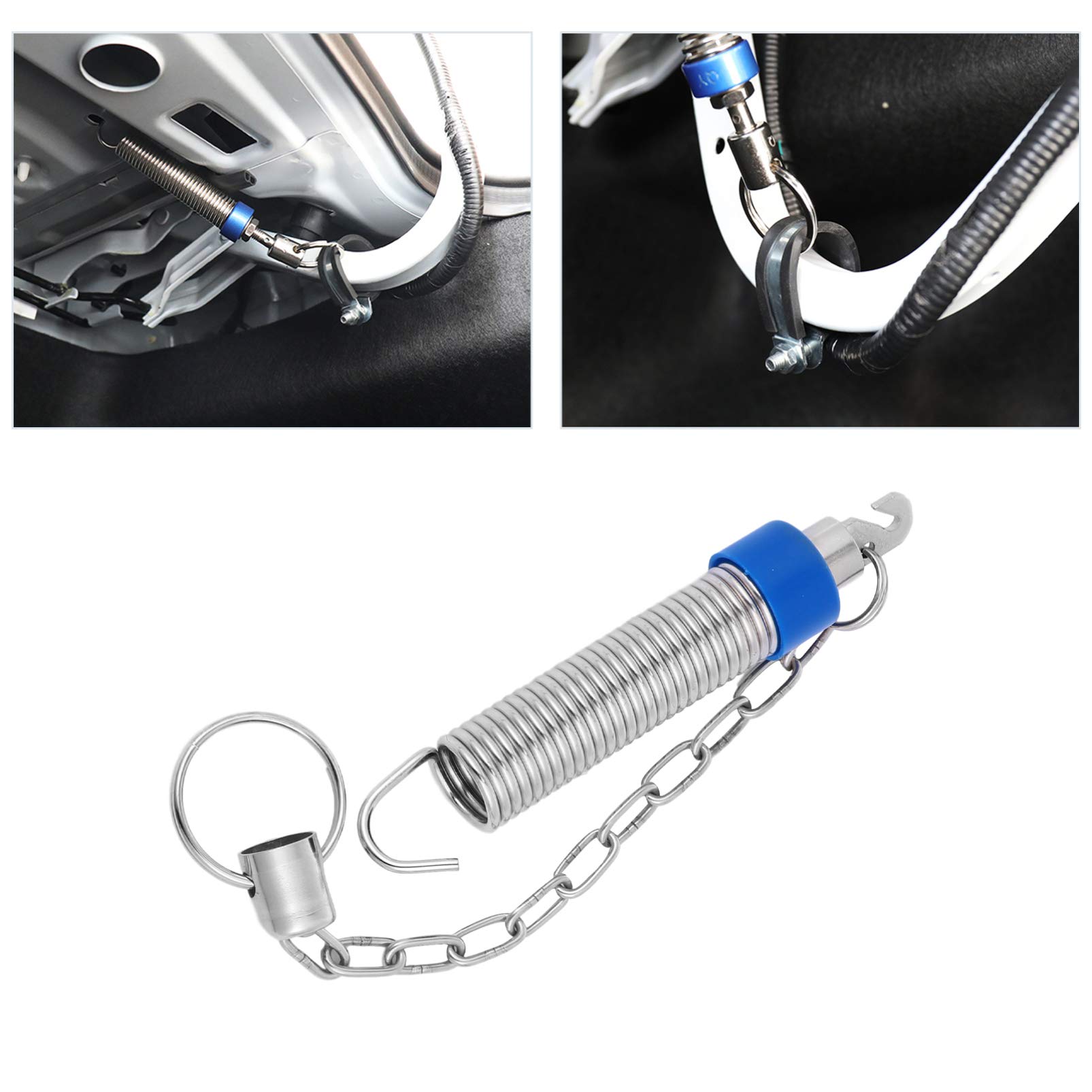 **Garneck Adjustable Car Trunk Lift Spring - Heavy Duty Vehicle Boot Lid Support Tension Spring - Perfect for Easy Trunk Access & Car Maintenance**