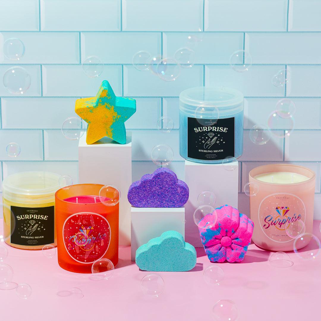 Summer Surprise Scented Candle - Aromatherapy Soy Wax Candle for Home, Relaxation & Gifts - Perfect for Bedroom, Bathroom & Romantic Dinners