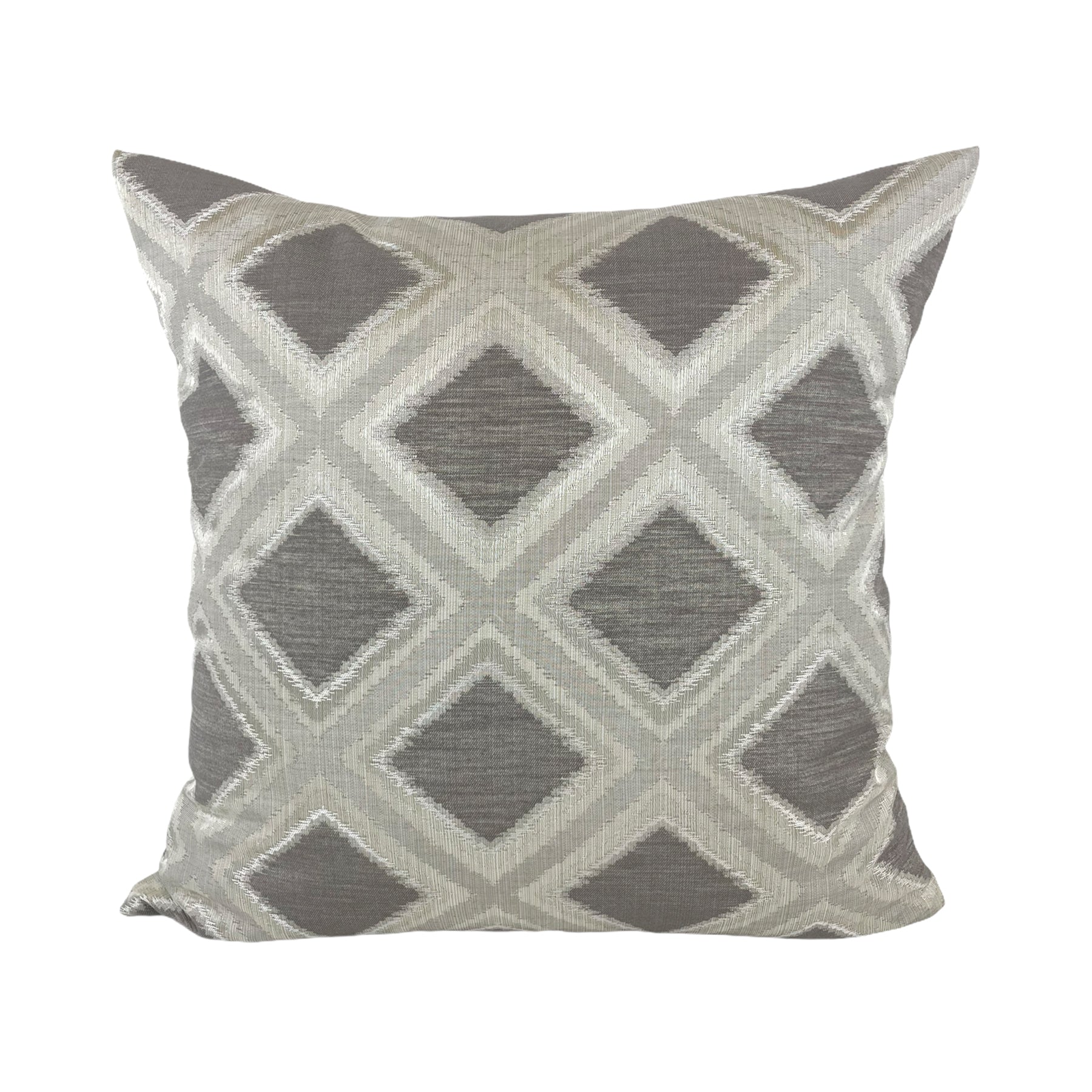 20x20 Surround Chrome Throw Pillow - Modern Decorative Cushion for Sofa, Bed & Living Room - Perfect for Home Decor, Accent Pillow & Cozy Comfort