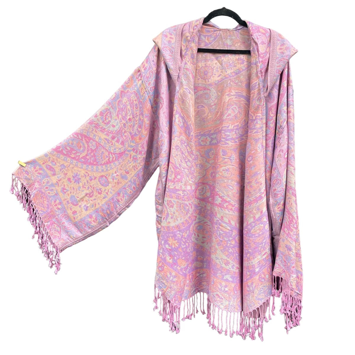 PASH ROBE - Soft Patterned Pink Women's Robe for Spa, Lounge & Home Relaxation | Cozy Bathrobe for Self-Care & Gift Giving