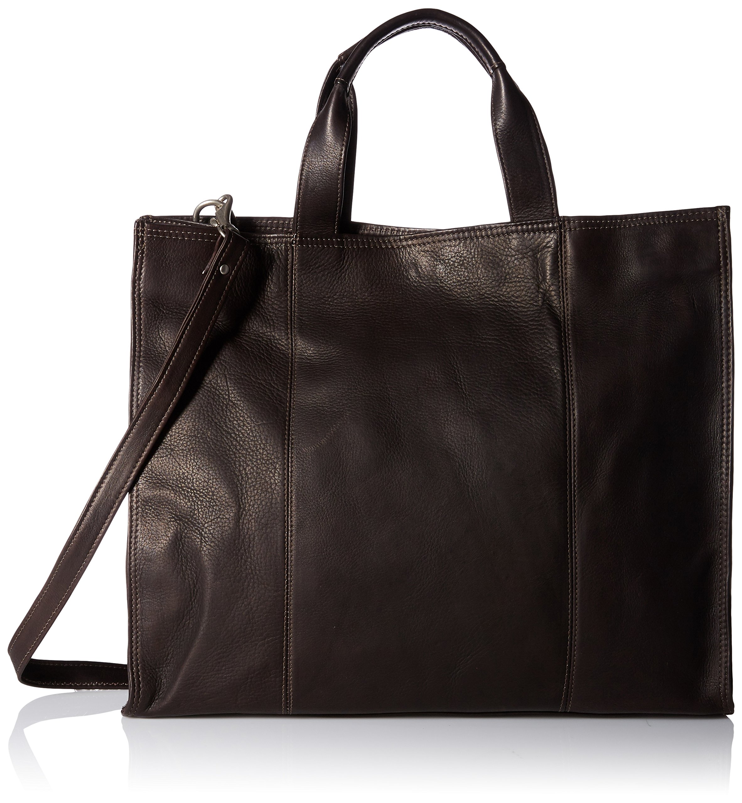 Stylish Chocolate Brown Carry-All Tote Bag for Women - Large Capacity Durable Shopping & Beach Tote - Perfect for Work, Travel, Gym & Daily Essentials
