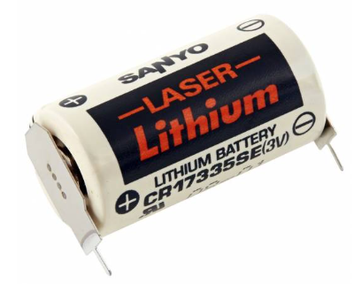 High-Capacity Cylindrical Lithium Battery (2/3 Amp) - Long-Lasting Power for Flashlights, Toys, and Electronic Devices - Perfect for Home, Outdoor, and Emergency Use