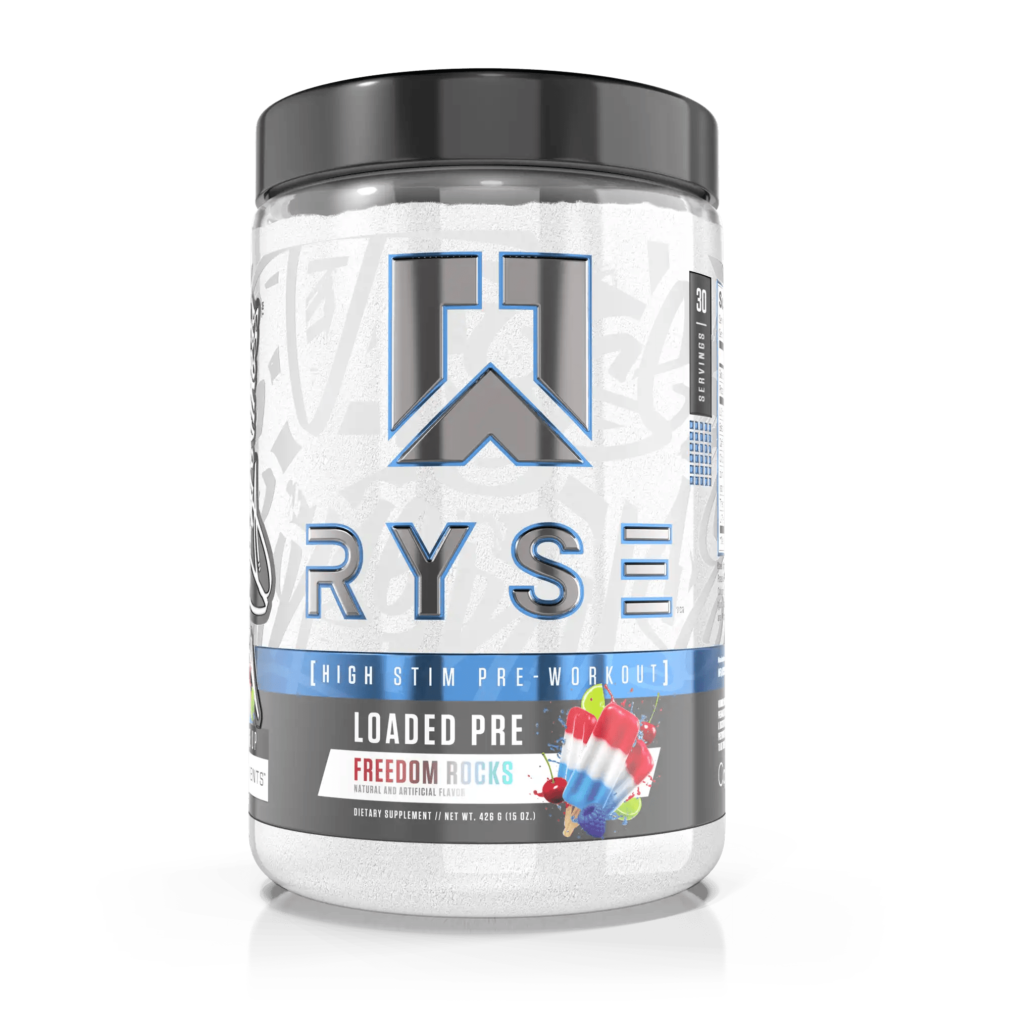 Ryse Loaded Pre-Workout Supplement - Boost Energy, Focus & Performance for Gym & Fitness Training | Ideal for Athletes & Bodybuilders