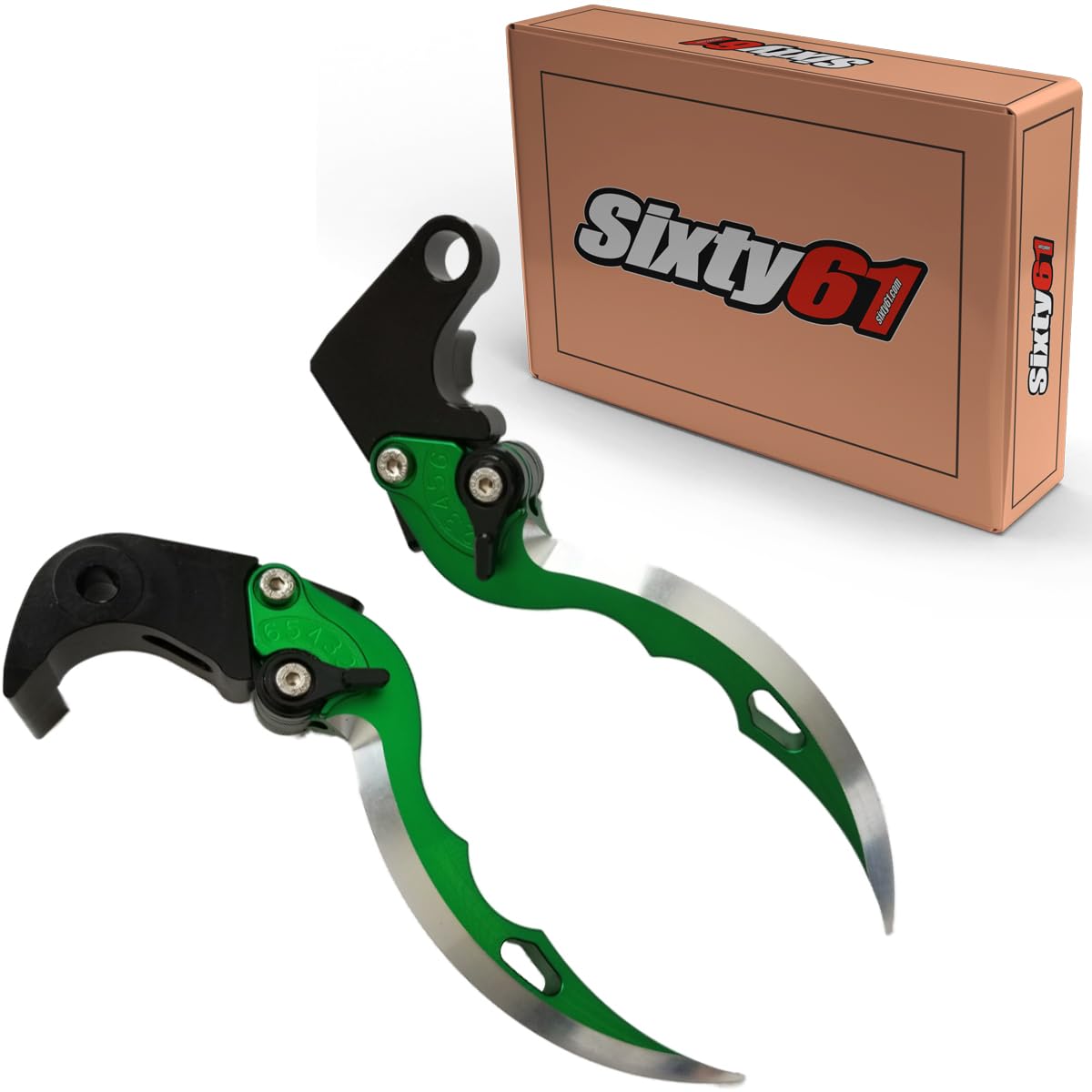 Kawasaki ZX10 ZX10R 2006-2015 Green CNC Brake & Clutch Levers Set - High Performance Motorcycle Accessories for Racing & Street Riding