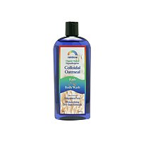 Organic Oatmeal Body Wash for Sensitive Skin - Unscented, 12 oz (Pack of 3) | Gentle Moisturizing Shower Gel for Dry, Itchy Skin - Perfect for Daily Use & Eczema Relief