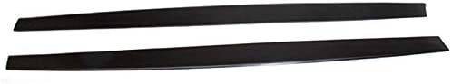 Universal Car Side Skirts 80 x 5 Inch - Curved Design Flat Bottom Line Auto Body Kit for Sedan, Coupe, Hatchback | Perfect for Street Racing & Custom Car Styling
