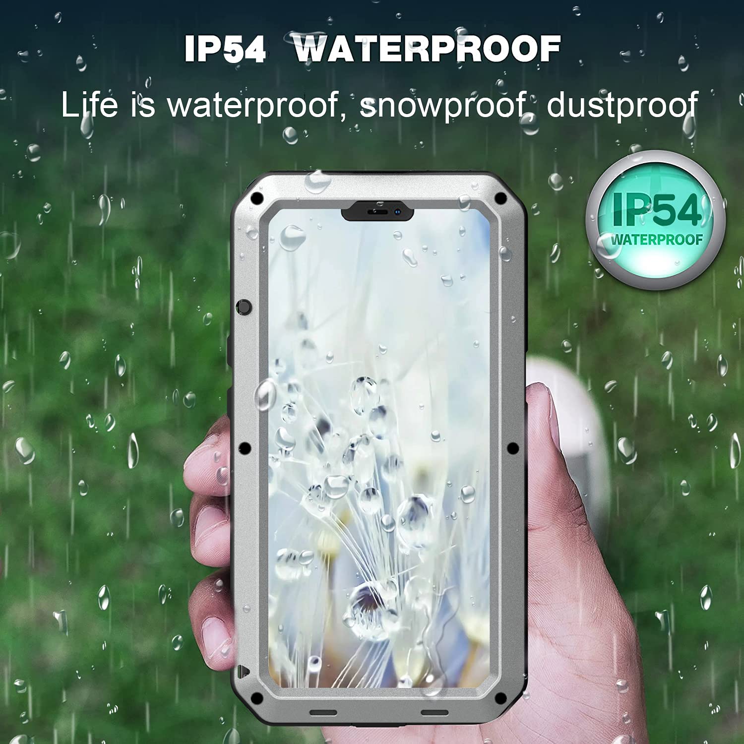 Marrkey Heavy Duty Shockproof Armor Case for iPhone 13 Pro Max (6.7