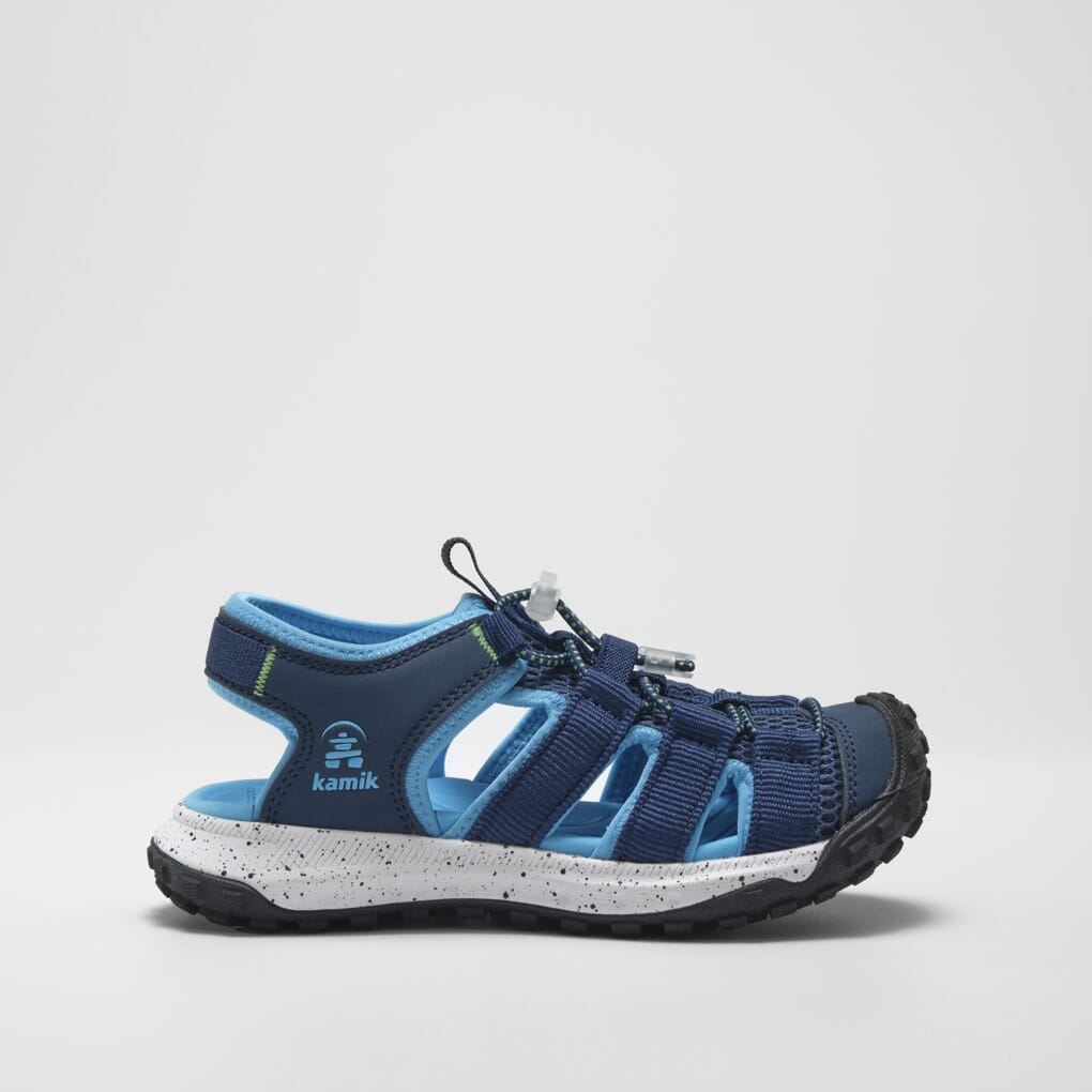 Ripple Kids' Closed Toe Sandals for Boys & Girls - Comfortable Water Shoes for Beach, Pool & Outdoor Play - Non-Slip Sole & Quick-Dry Design