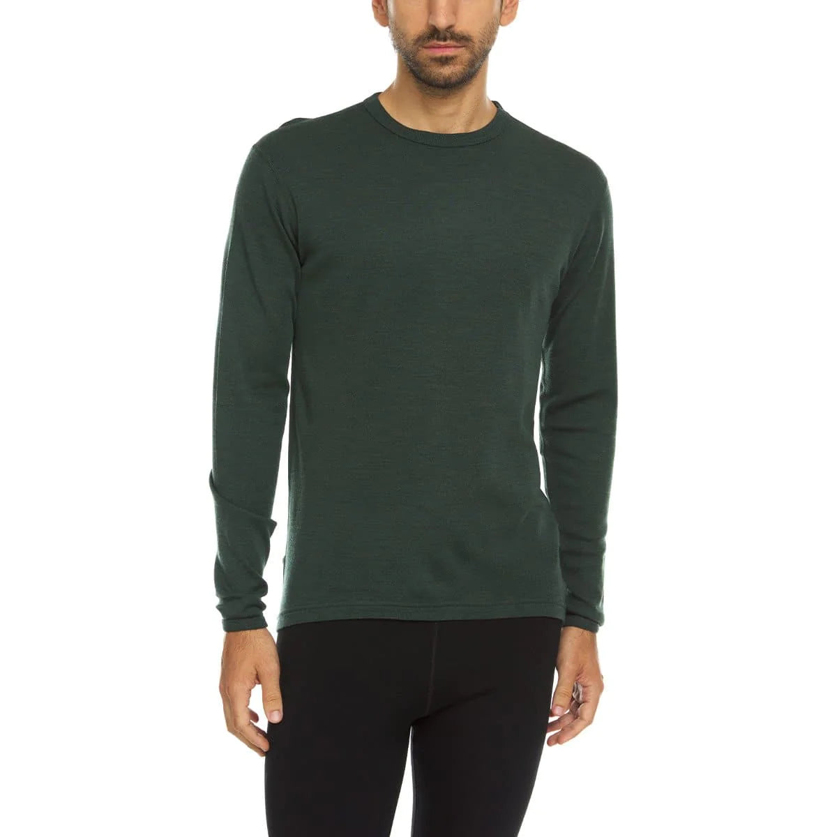 Men's Merino Wool Chocorua Crew Midweight Sweater - Soft & Warm Natural Fiber Pullover for Outdoor Hiking, Camping & Winter Layering