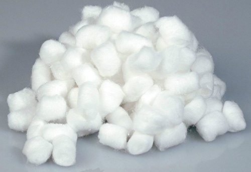 Premium 100% Cotton Balls - 500 Count Soft & Absorbent for Makeup Removal, First Aid, Baby Care & Crafts | Hypoallergenic & Unscented | Perfect Stix Brand