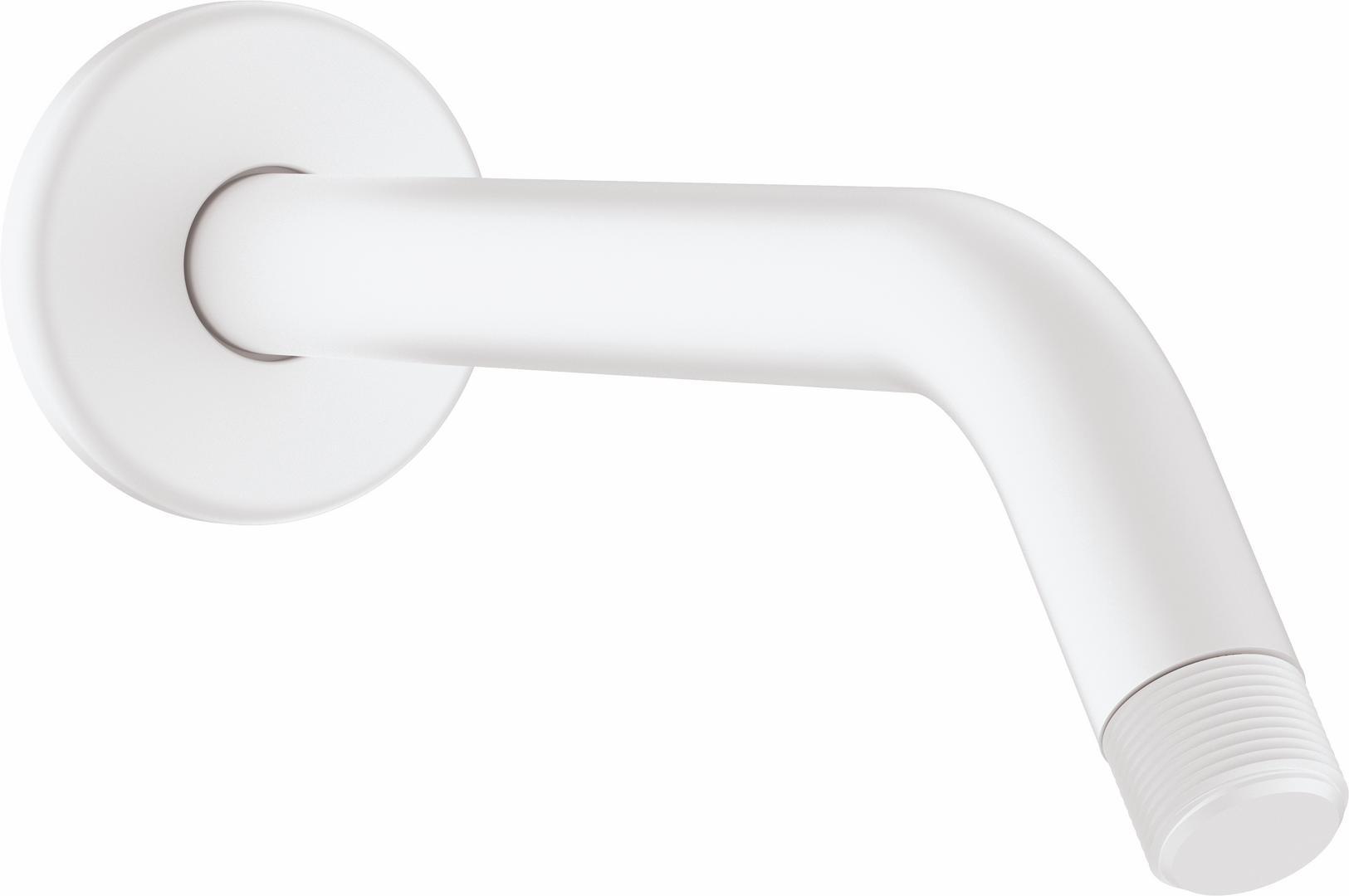 Hansgrohe 9-Inch Shower Arm in White (Model 04186703) – Perfect for Bathroom Renovations & Modern Shower Installations