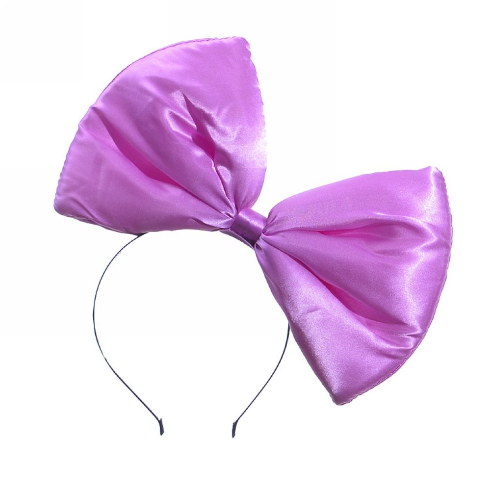 MEJORMEN Women's Large Bow Headband Hair Hoop - Elegant Hair Accessories for Party, Birthday, Halloween & Christmas Costume - Perfect Gift for Women & Girls (Great for Bridal Shower, Wedding, Cosplay & Special Occasions)