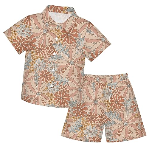 Retro 70s 60s Floral Summer
