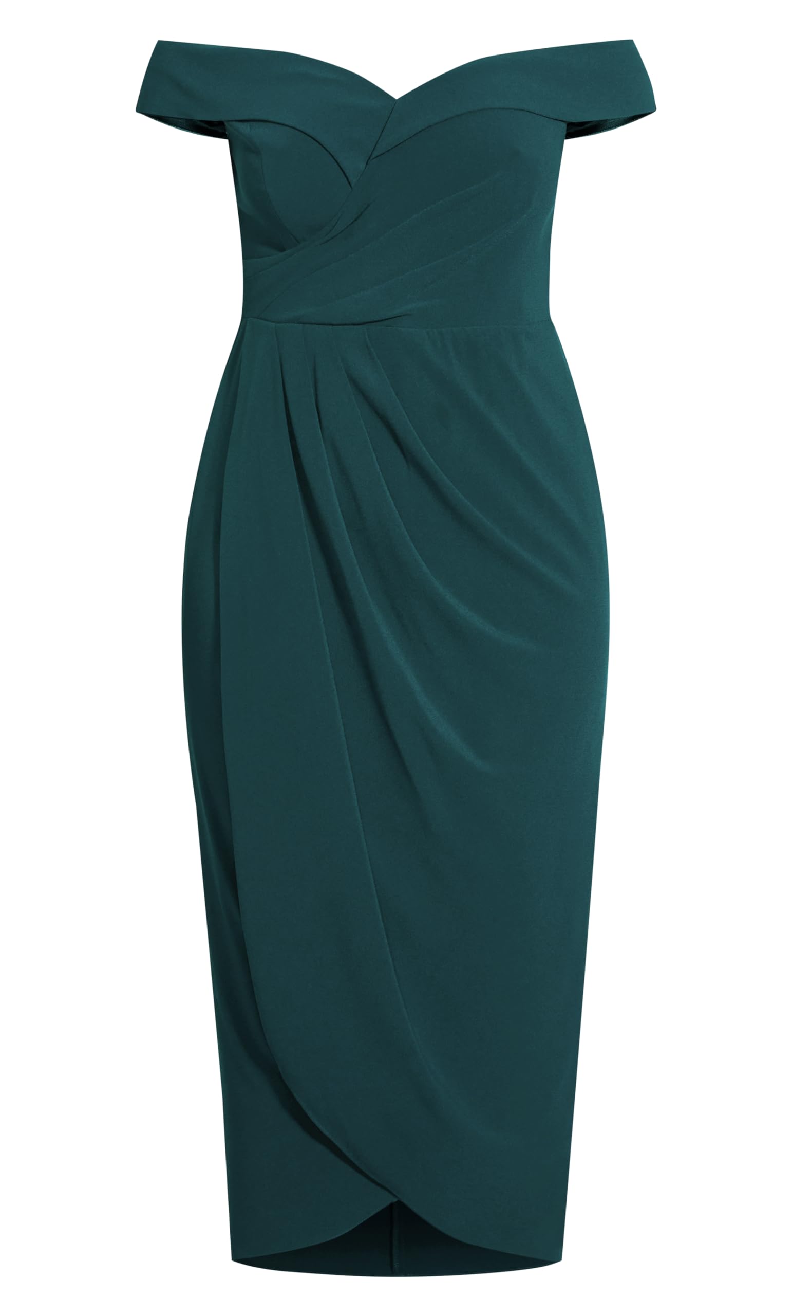 Plus Size Women's Dresses - Ripple Love Flowy Maxi Dress for Casual Wear & Special Occasions