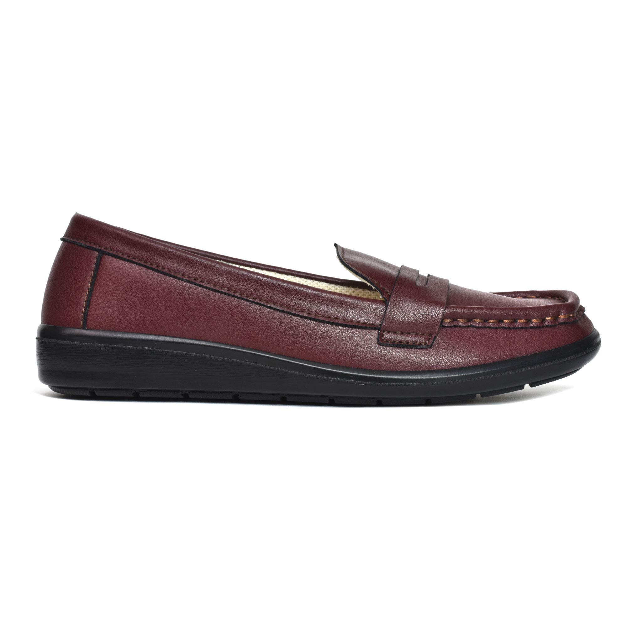 Women's Comfortable Soft Flat Shoes - Lightweight & Breathable for Walking, Work & Everyday Wear