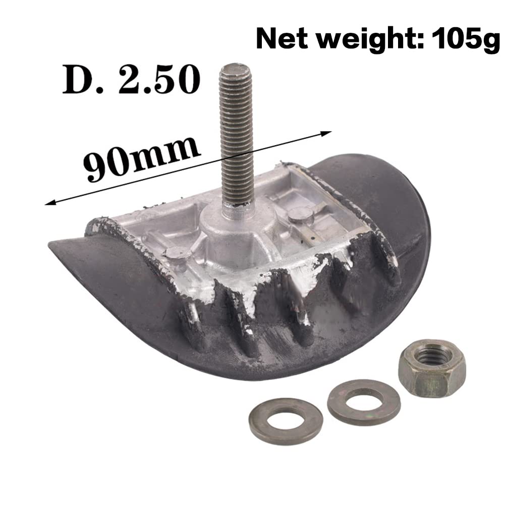 Heavy Duty Aluminum Motorcycle Rim Lock - 1.6