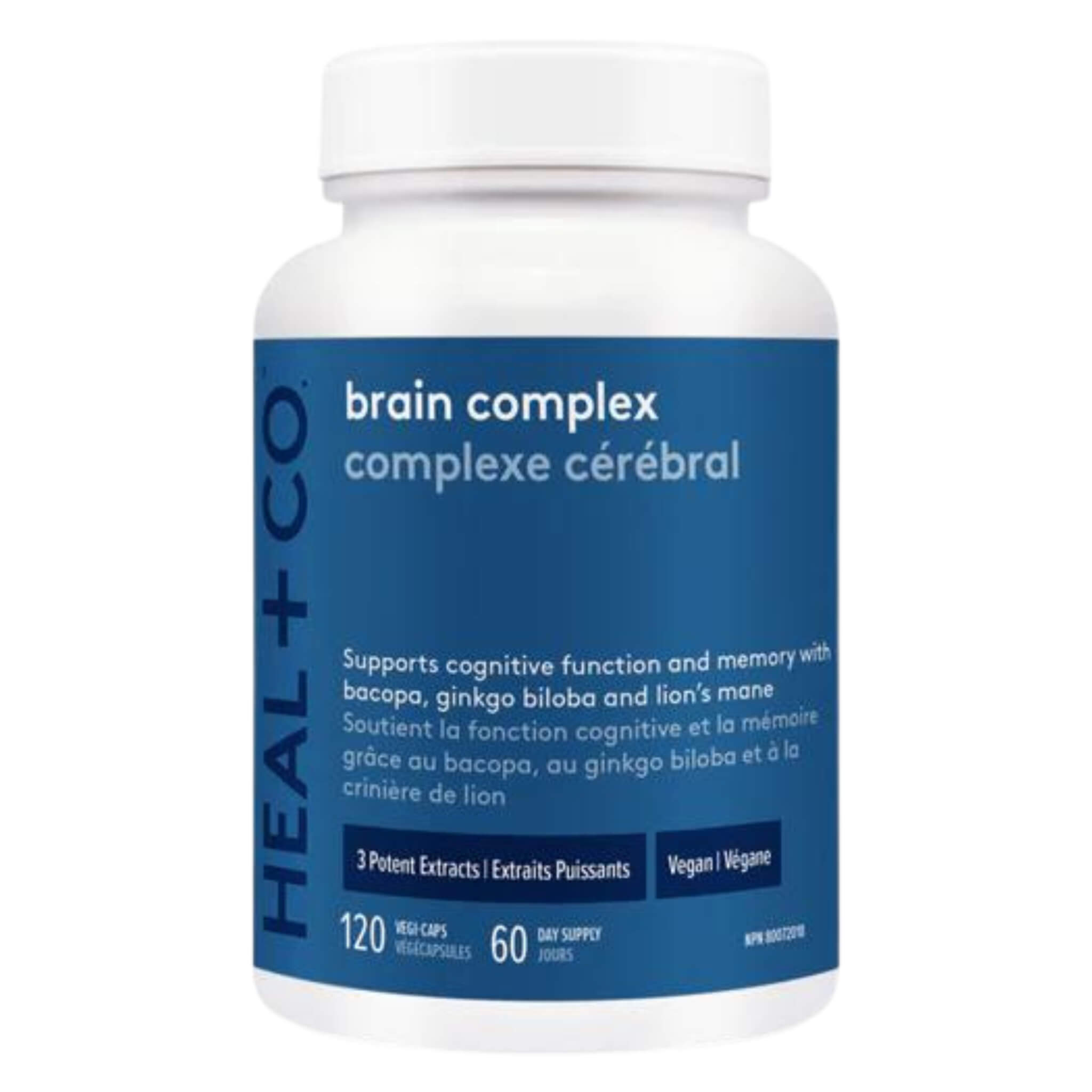 Brain Complex Supplement - Enhance Memory, Focus & Cognitive Function | Supports Mental Clarity for Students, Professionals & Seniors