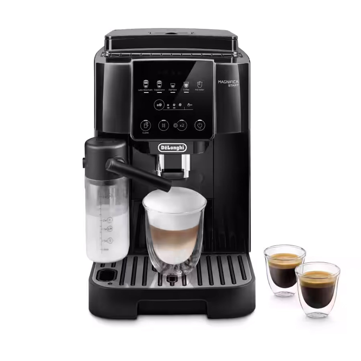 De'Longhi Magnifica Start Automatic Espresso Machine with LatteCrema System - Black (ECAM22080B) | Perfect for Home Baristas & Coffee Lovers - Make Lattes, Cappuccinos & Espresso Drinks at Home