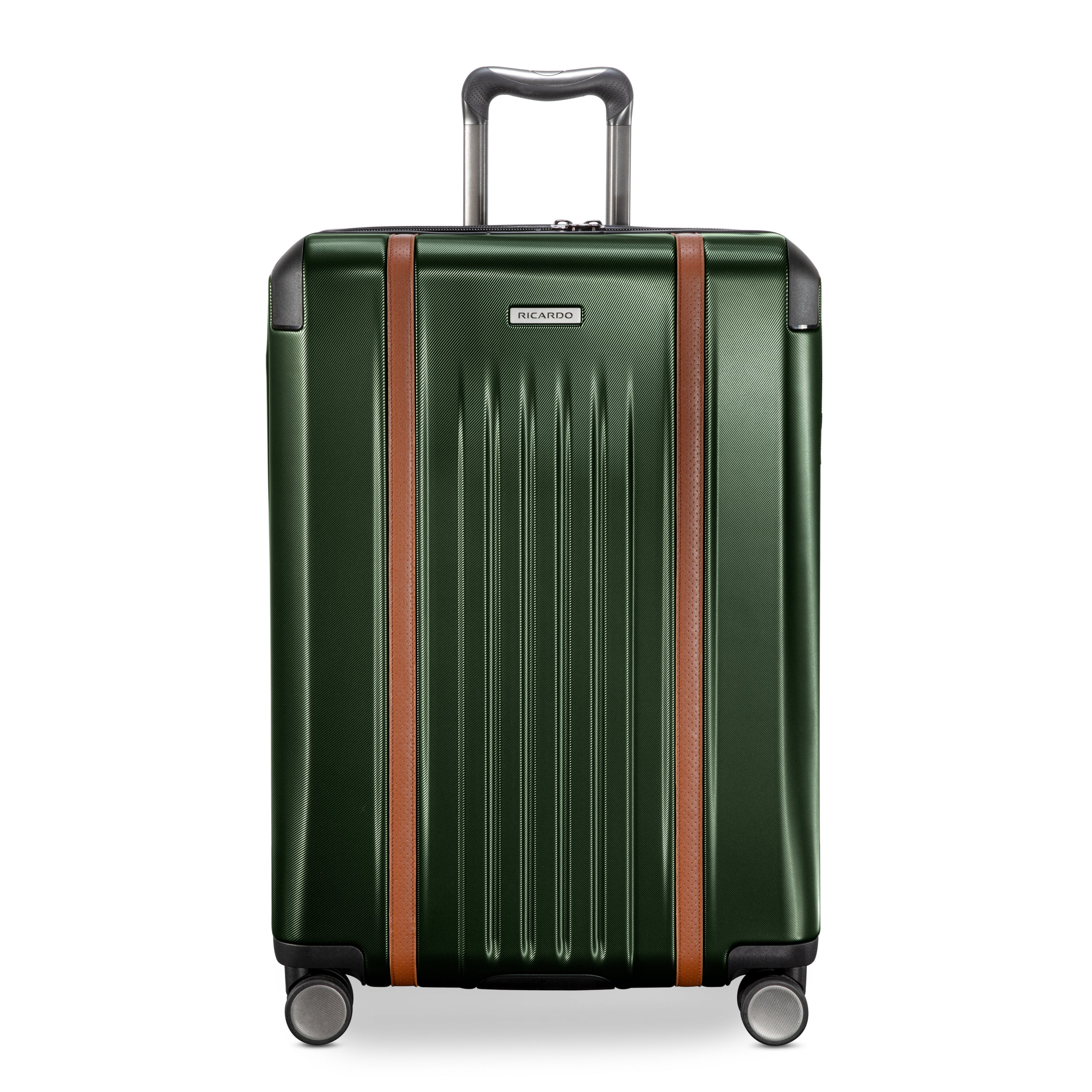 Ricardo Beverly Hills Montecito 2.0 Hardside Medium Check-In Expandable Spinner Luggage Suitcase - Durable Lightweight Travel Luggage for Business Trips & Vacations