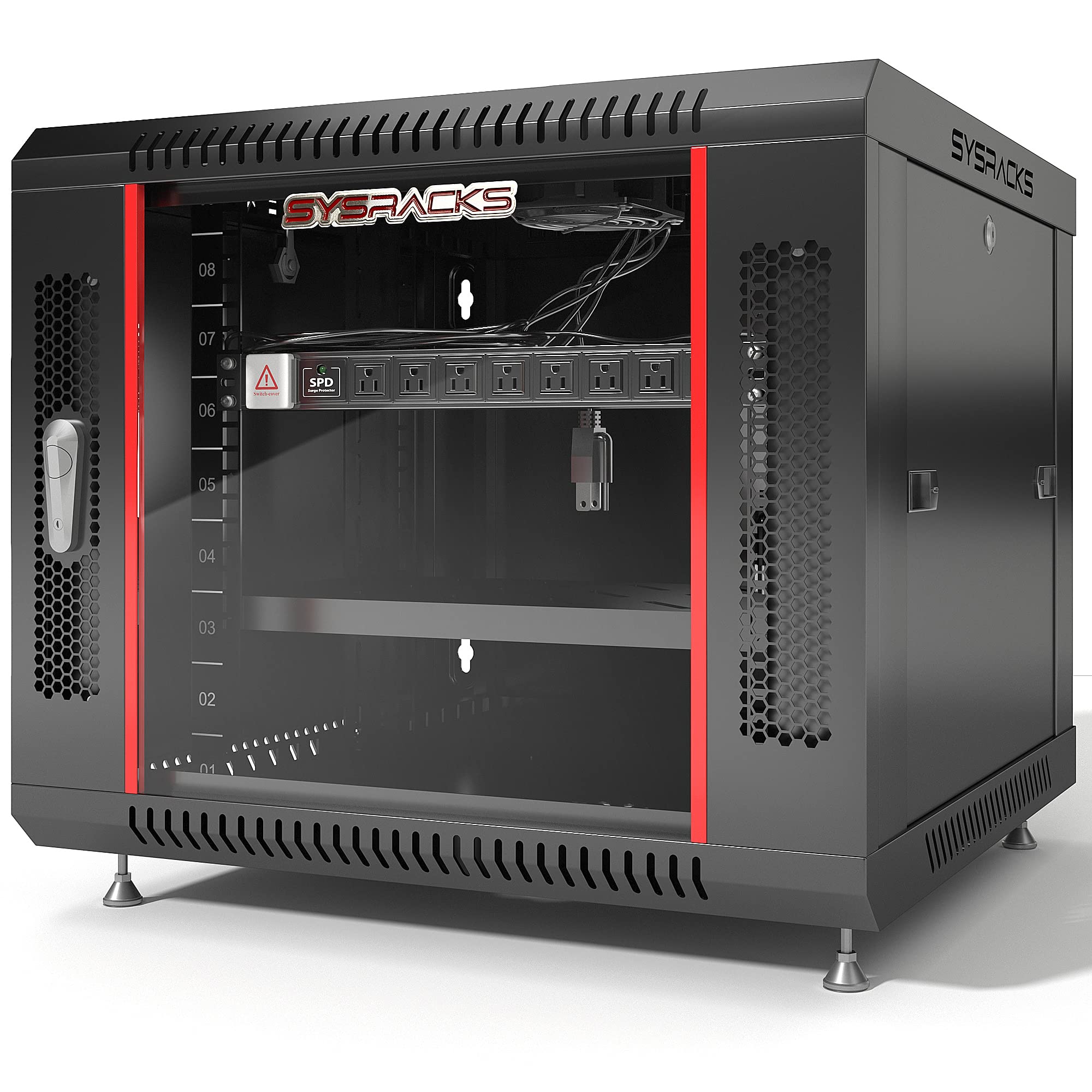 9U Server Rack Cabinet - 24