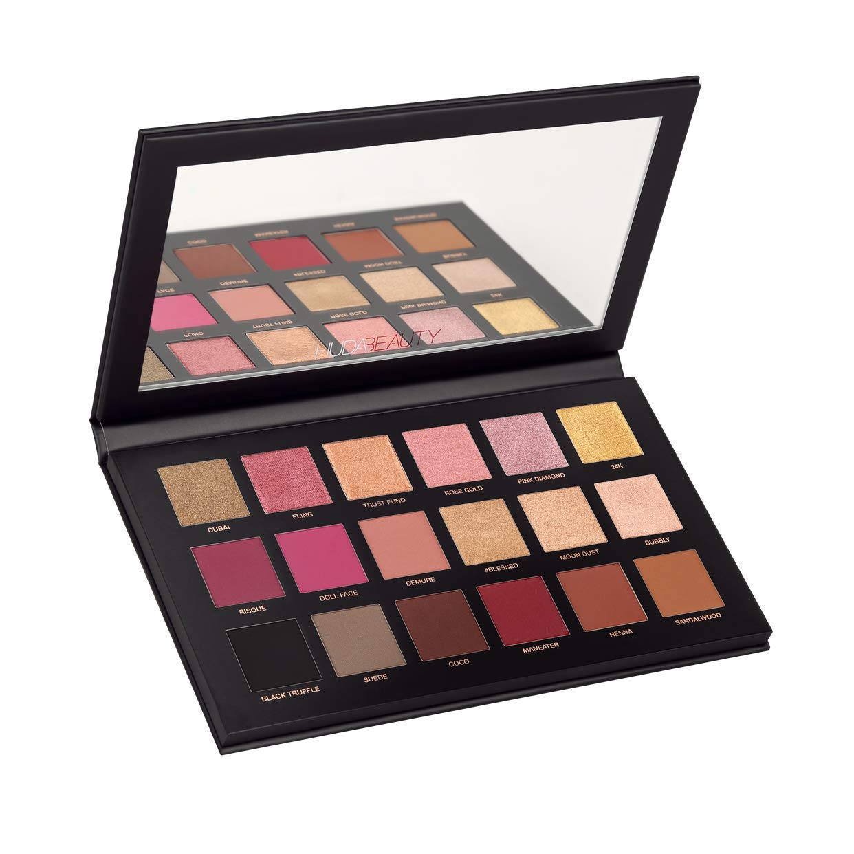 JOTKAPARKASH Rose Gold Eyeshadow Palette with 5 Brushes & 3 Blenders - Professional Makeup Kit for Smokey Eye, Bridal & Party Looks