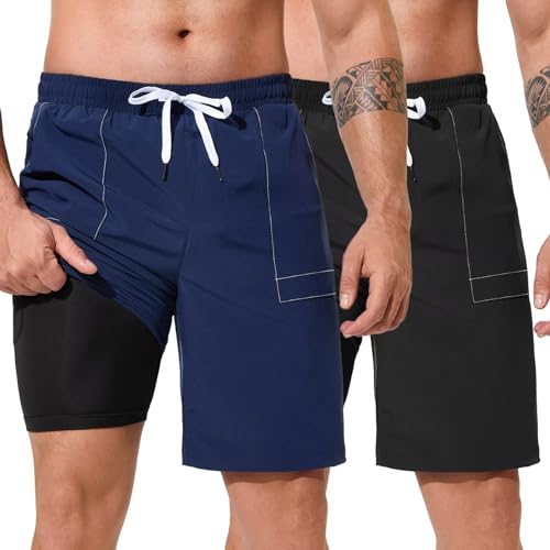 2pcs/Black+navy