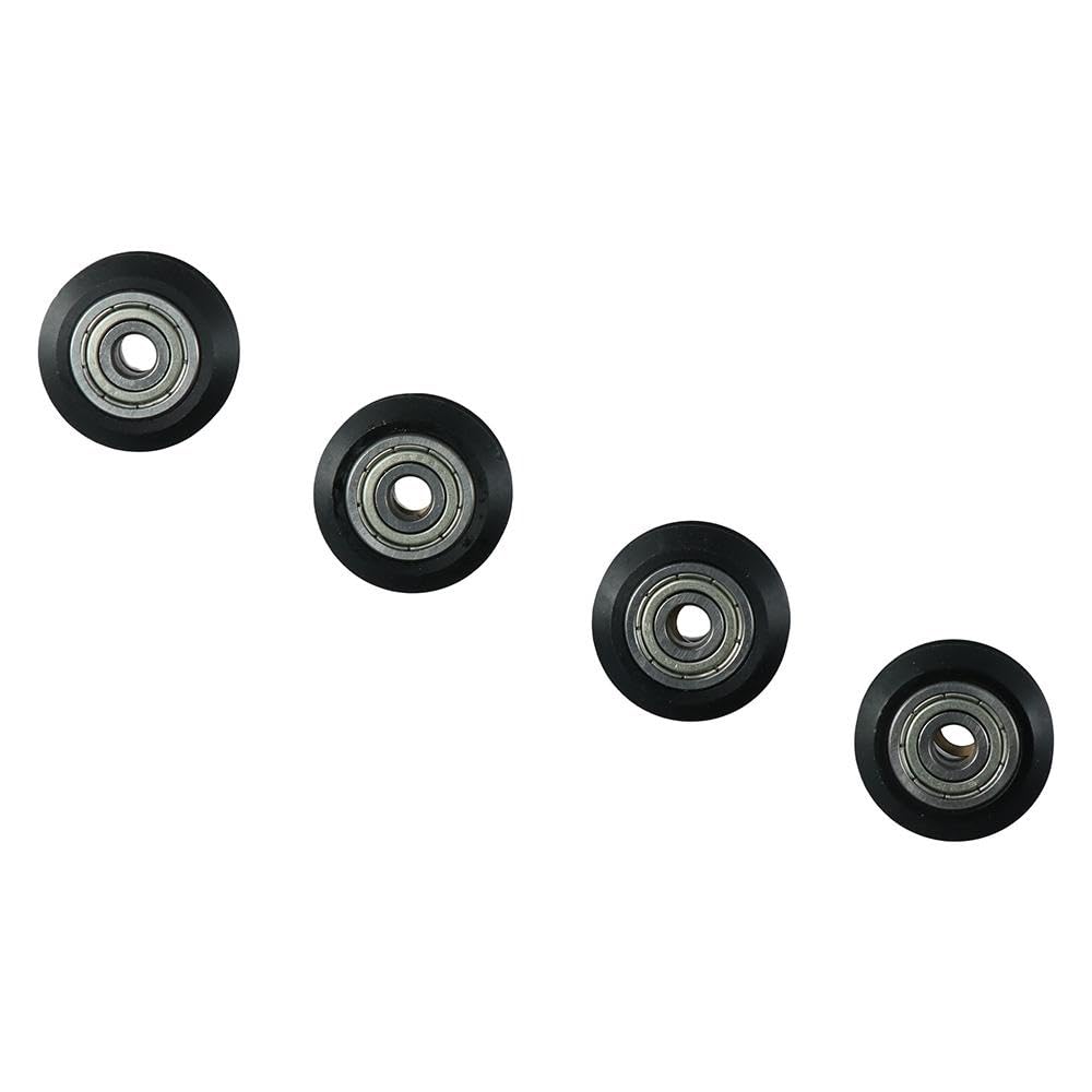10 Pcs 3D Printer Wheels - POM Plastic Pulley Linear Bearing Set (Big & Small Passive Idler Wheels) for Smooth 3D Printing - Perfect for Ender 3, CR-10, and DIY 3D Printer Maintenance & Upgrades