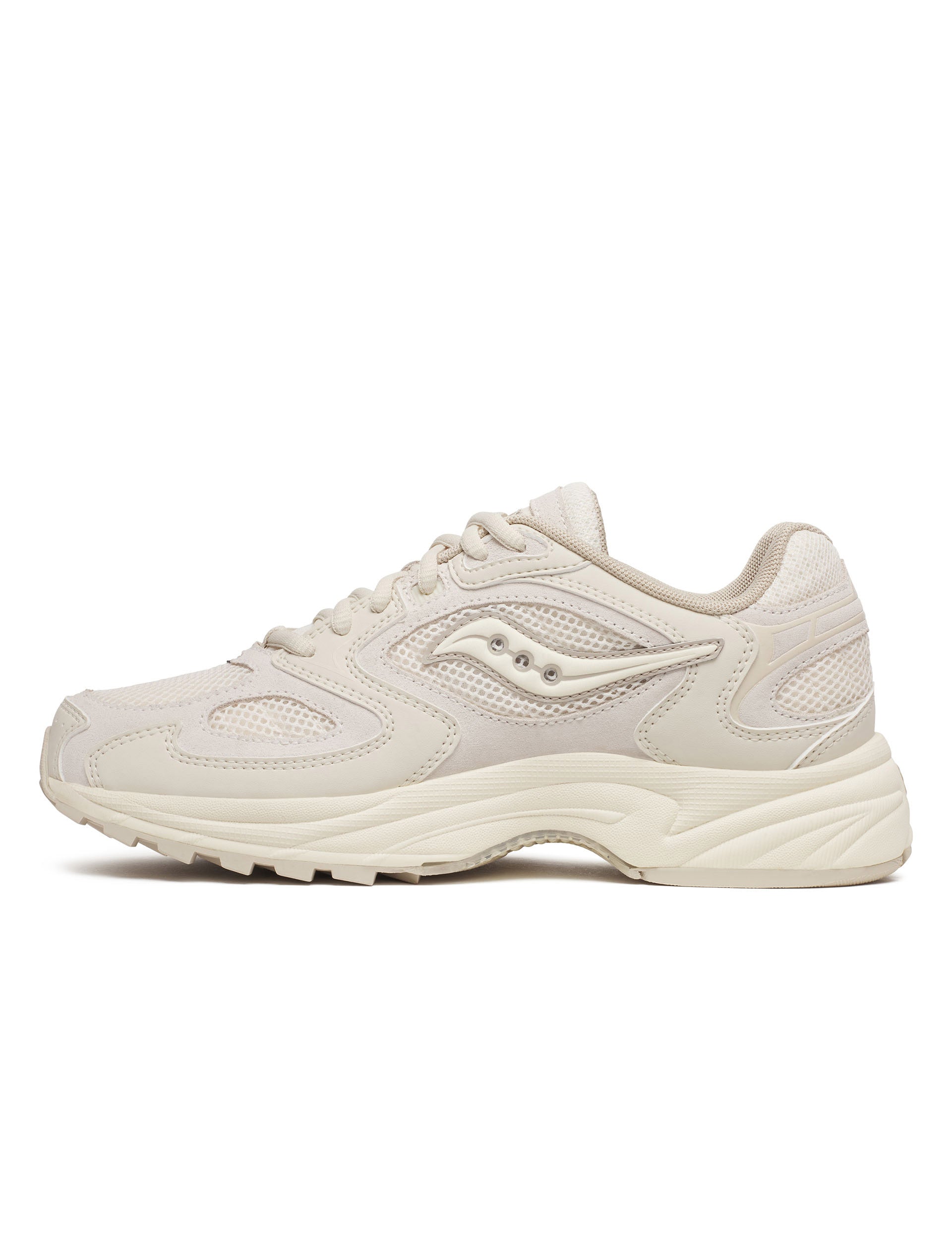 Grid Jazz 9 Suede Sneakers in Ivory - Comfortable & Stylish Casual Shoes for Men & Women | Perfect for Walking, Work & Everyday Wear
